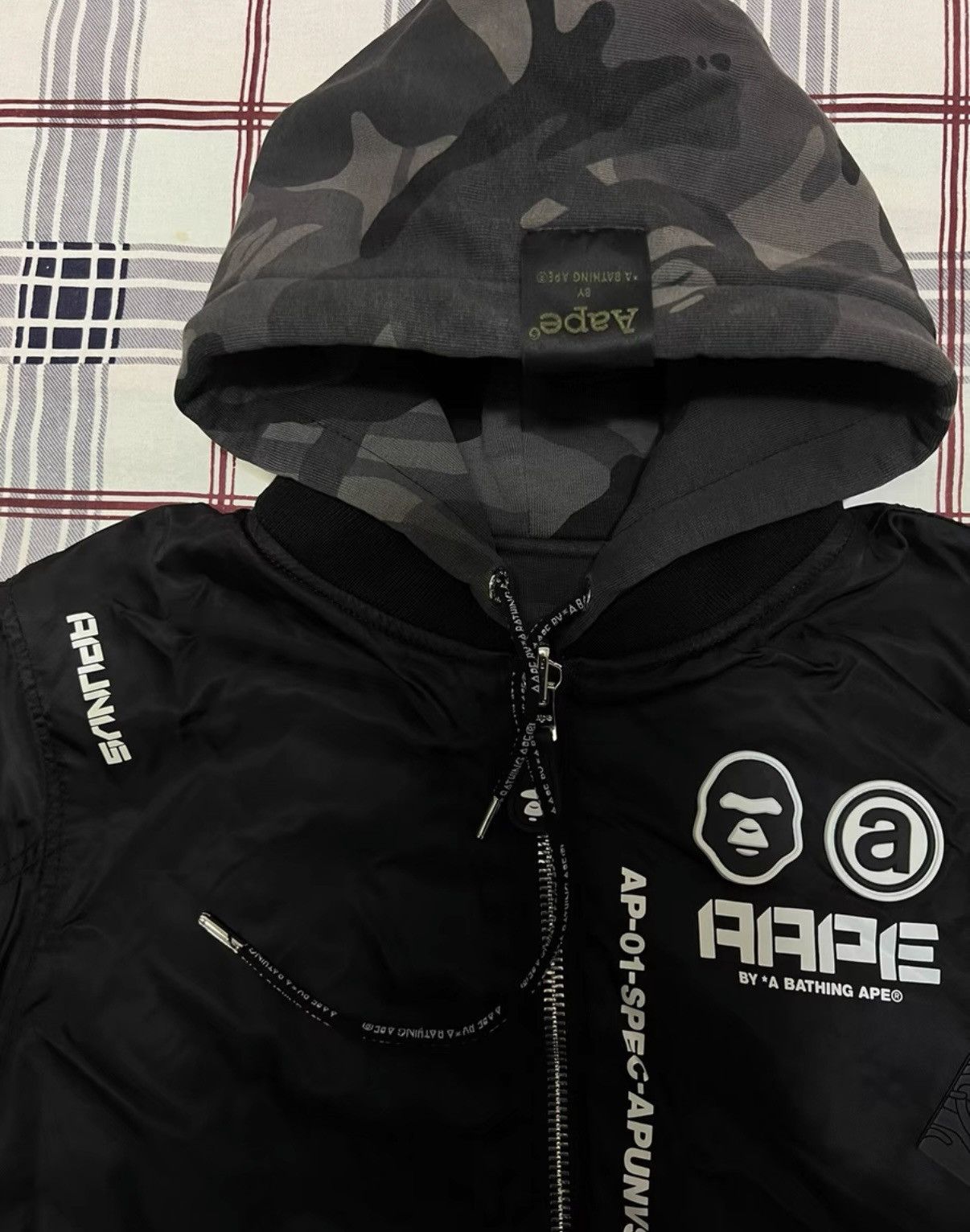 Bape AAPE OG Nigo era reversible limited edition cotton jacket Size US L / EU 52-54 / 3 - 4 Thumbnail