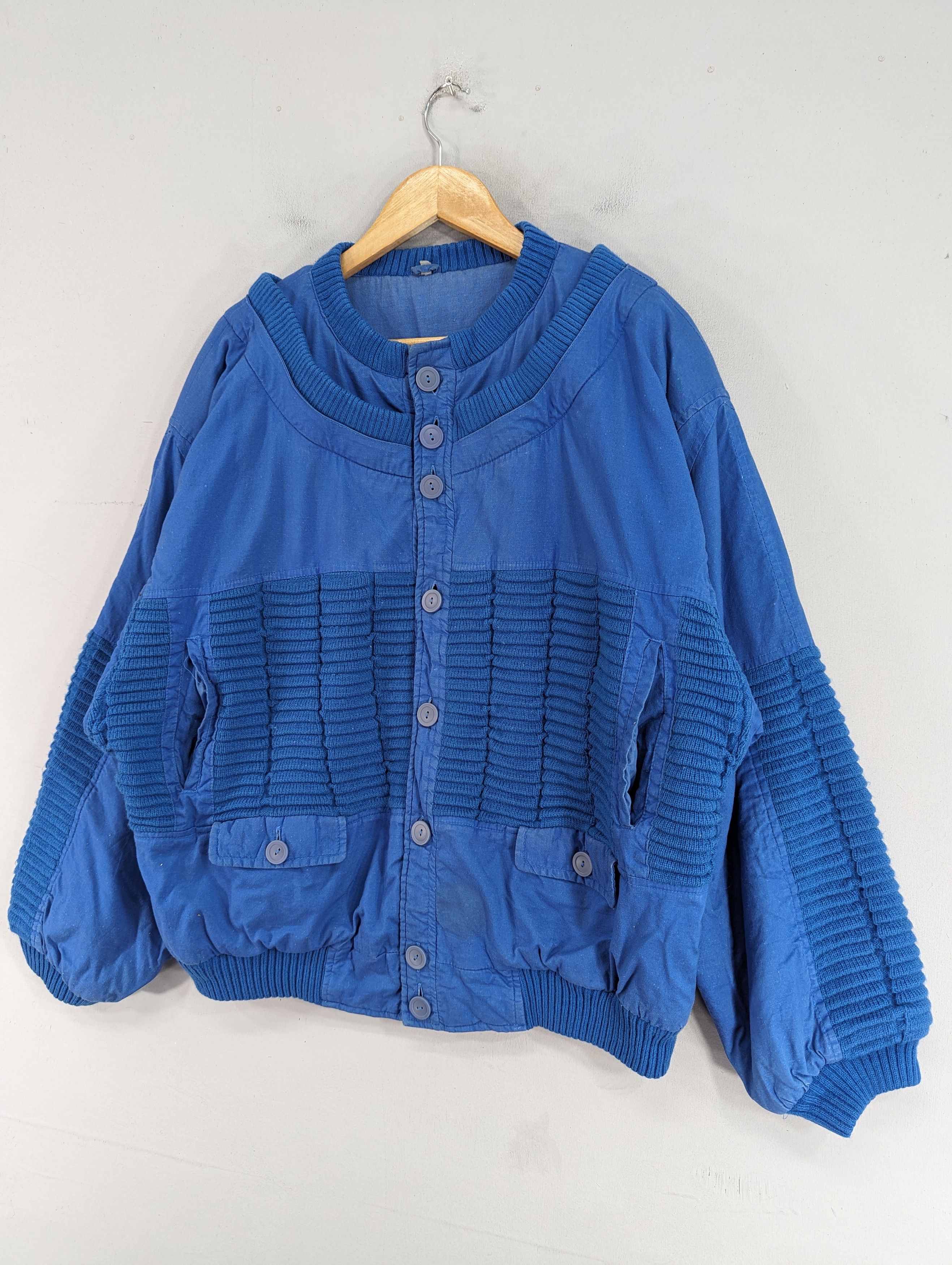 Japanese Brand 🔥Vintage C.P.S Collection Bomber Button Ups Jacket Size US L / EU 52-54 / 3 - 2 Thumbnail