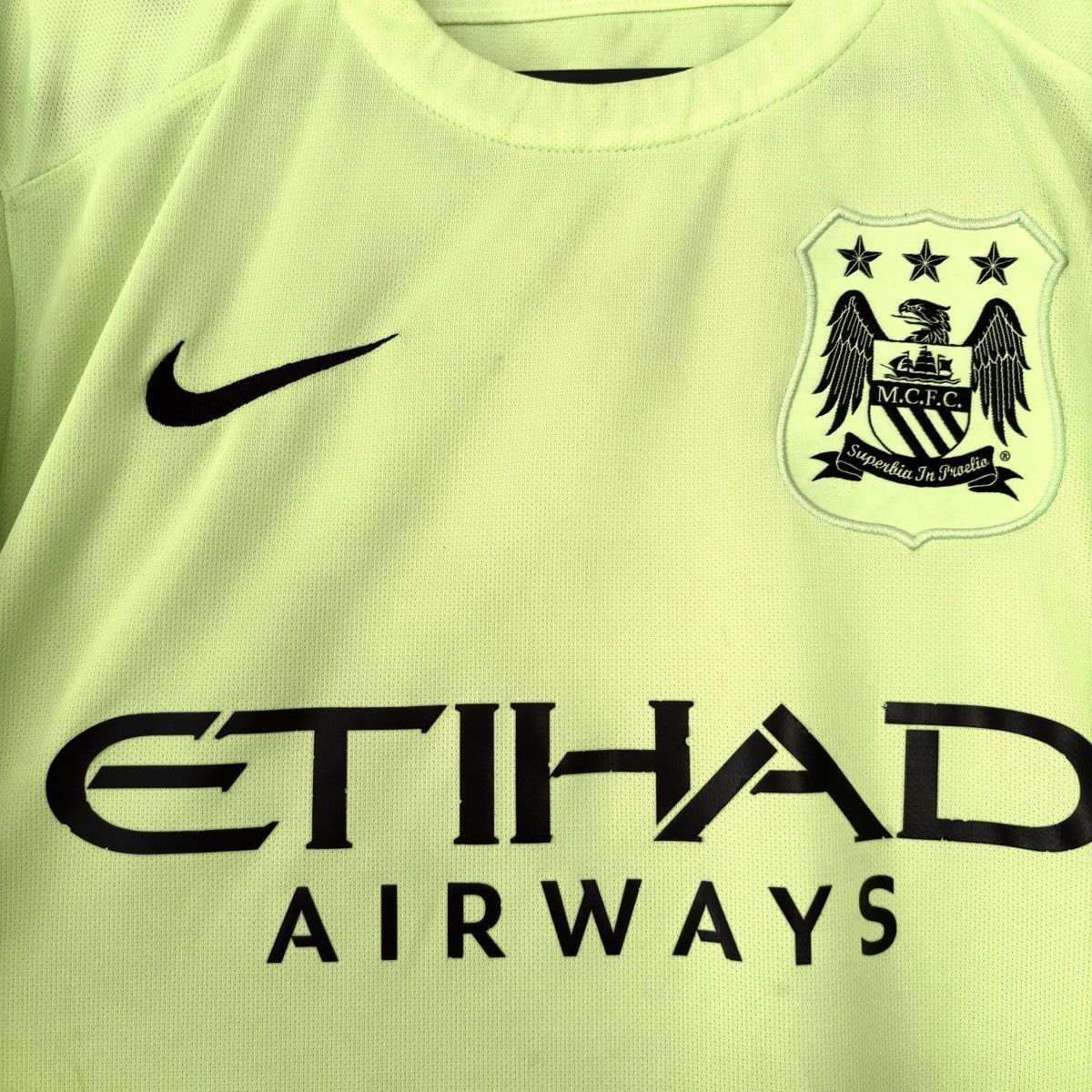 Nike 2015 2016 Manchester City Nike Sterling Soccer Jersey Third Size US S / EU 44-46 / 1 - 4 Thumbnail