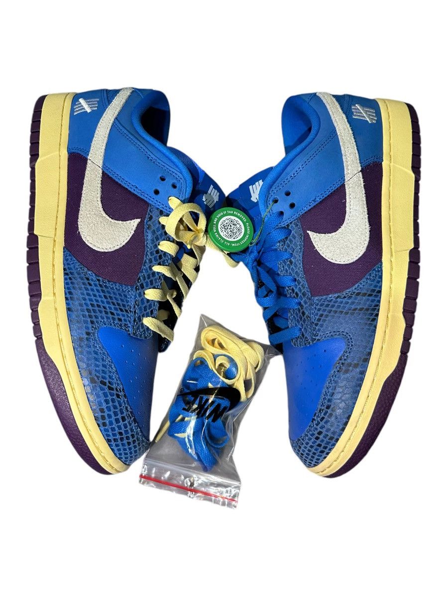 Nike × Undefeated Nike Dunk Low ‘Undefeated’ Size US 12 / EU 45 - 1 Thumbnail