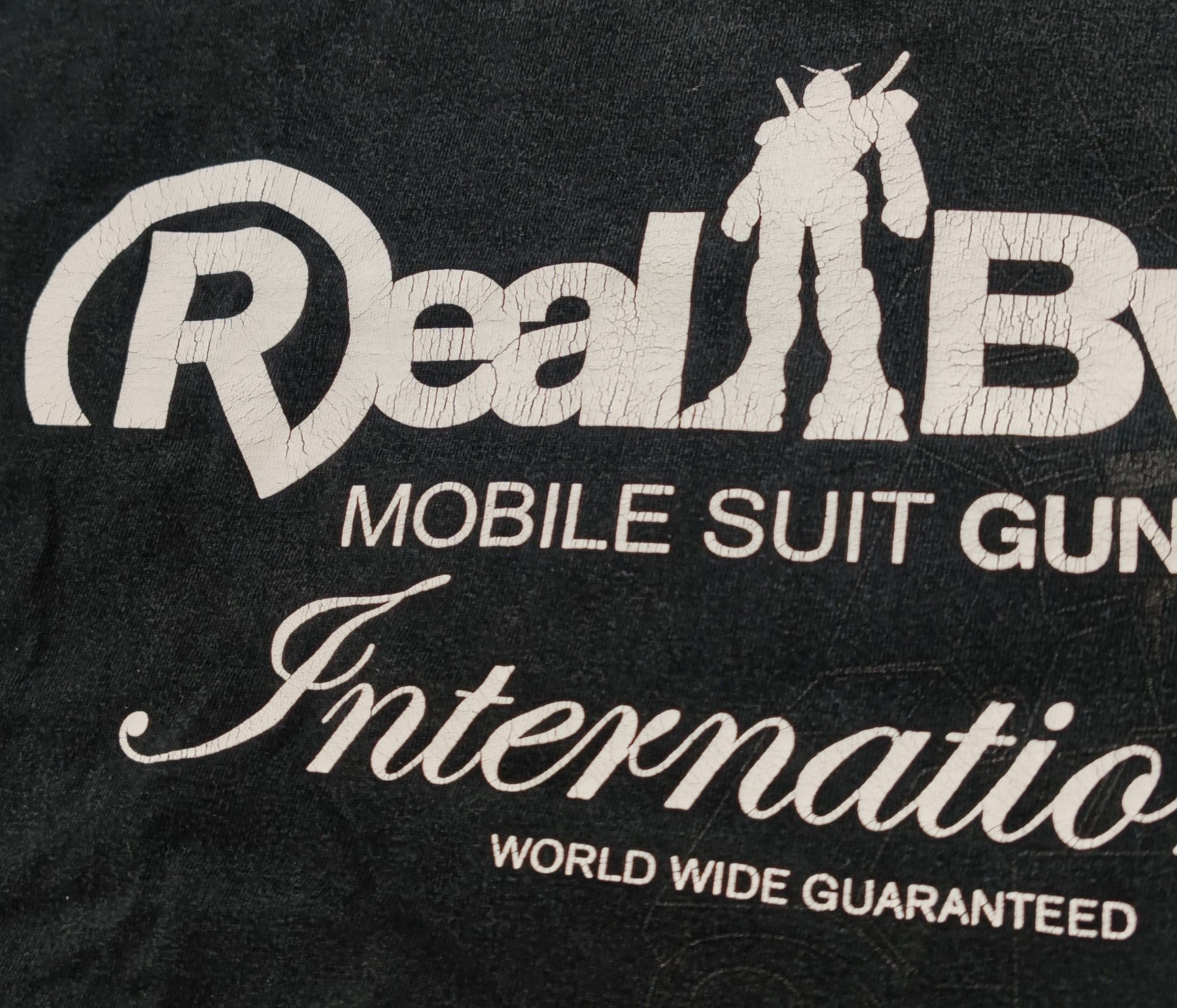 Anime Very Rare Real Bvoice International x Mobile Suit Gundam Size US XL / EU 56 / 4 - 4 Thumbnail