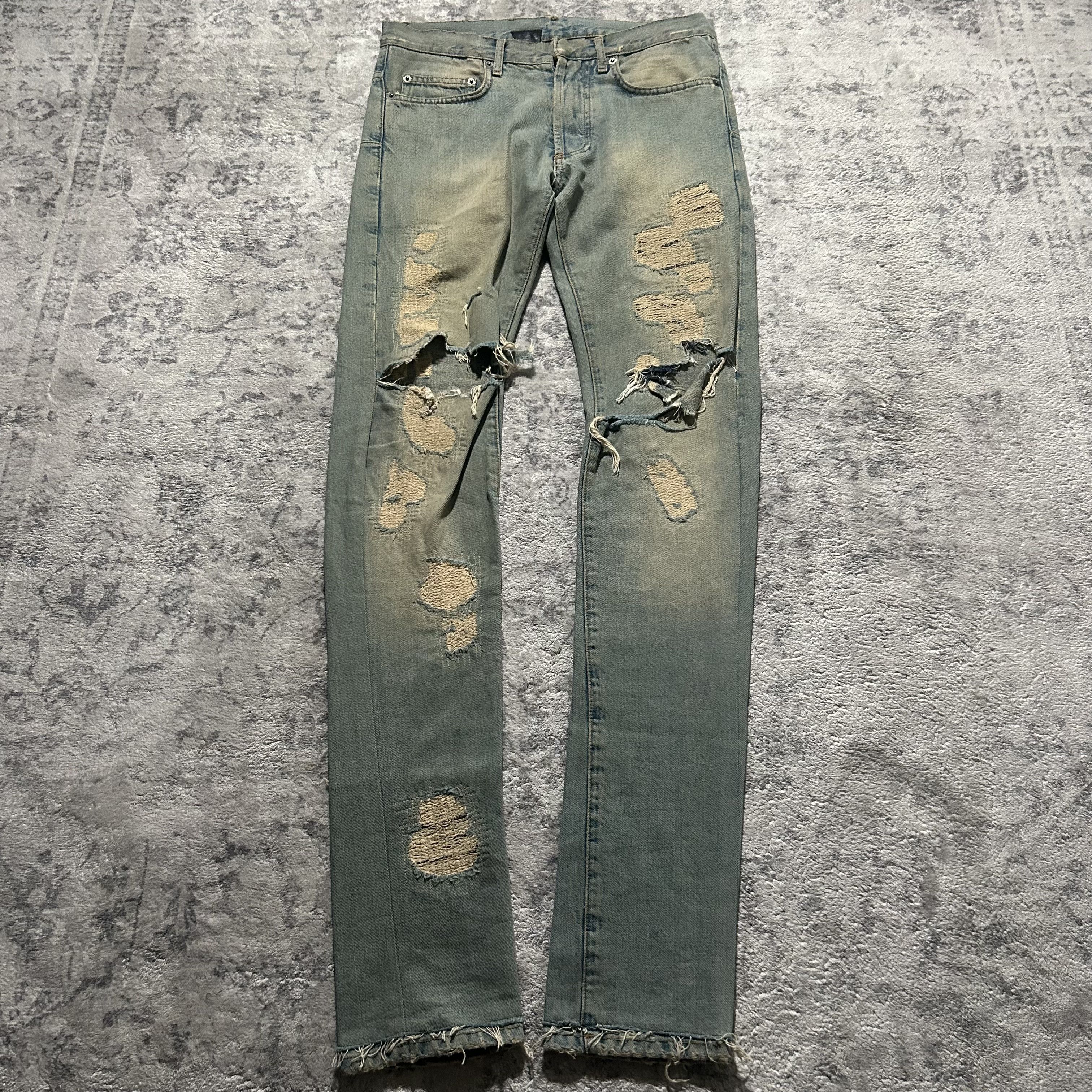Dior SS06 Dior Homme Crash Denim | Grailed