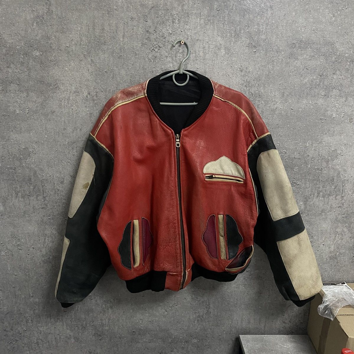 Diesel Vintage Diesel Leather Biker Racing Jacket Archive Y2K Size US L / EU 52-54 / 3 - 6 Thumbnail