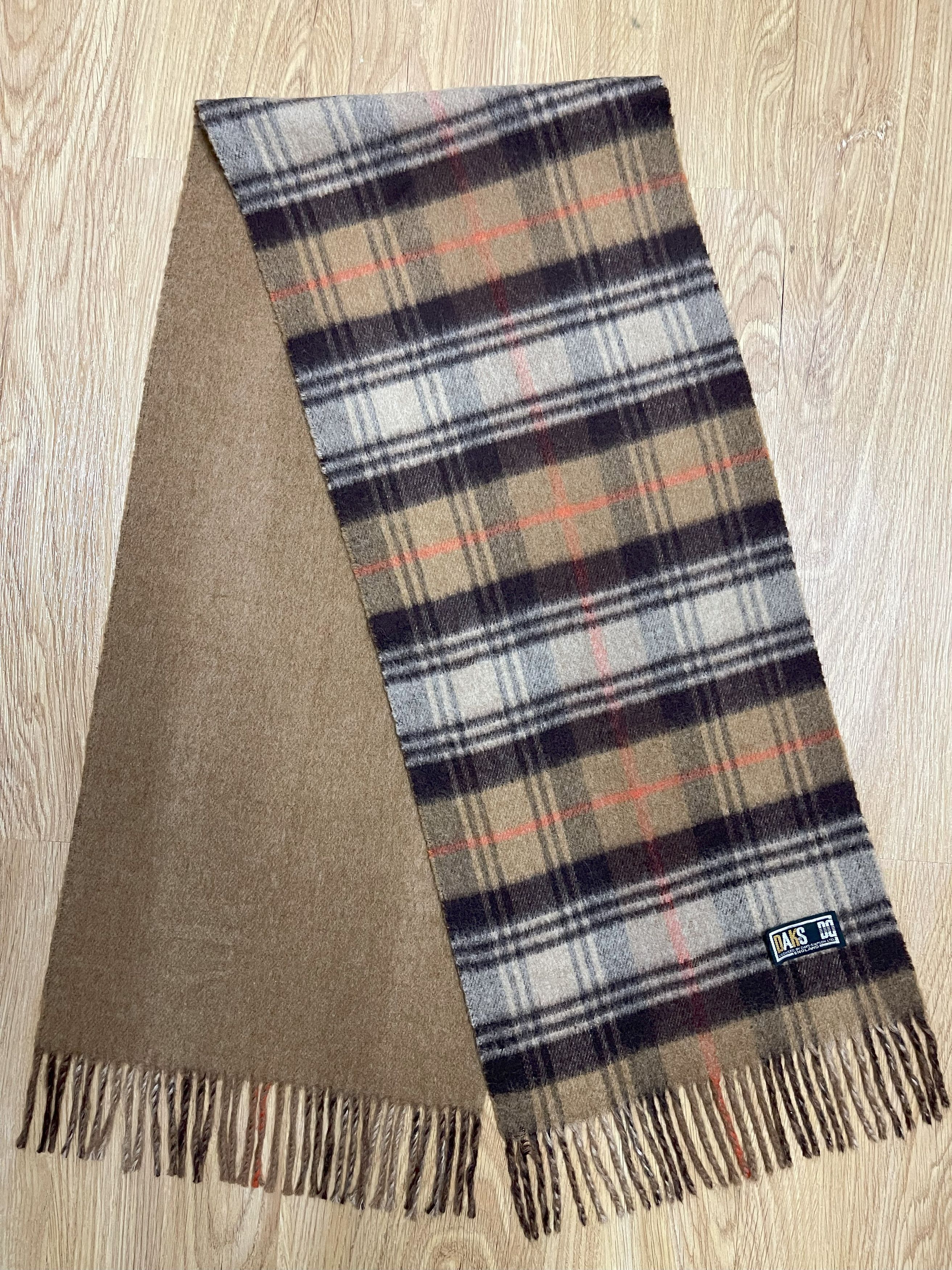 DAKS × Vintage Vintage DAKS Scarf / Muffler - 6061 Size ONE SIZE - 7 Thumbnail