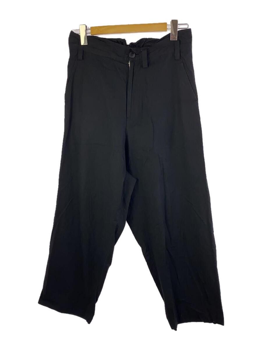 Yohji Yamamoto yohji yamamoto POUR HOMME cotton pants black Size US 31 - 1 Thumbnail