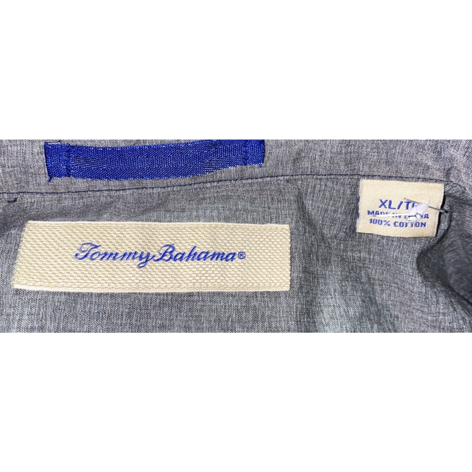 Tommy Bahama Tommy Bahama Shirt Mens XL Multicolor Plaid Long Sleeve Button-Front Button-Down Collar Shirt Fits Regular Size US XL / EU 56 / 4 - 6 Thumbnail