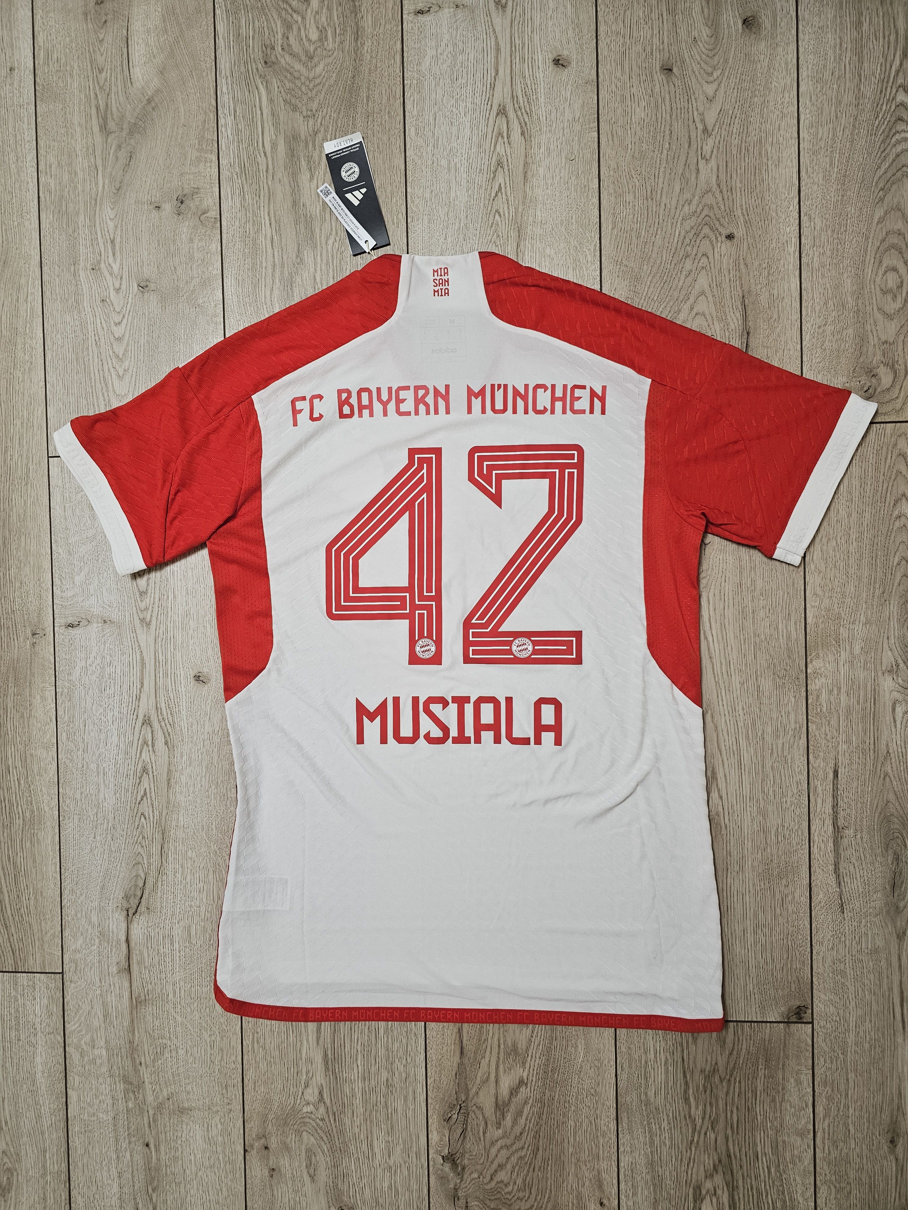 BAYERN MUNICH 2023 2024 HOME MUSIALA FOOTBALL SOCCER JERSEY