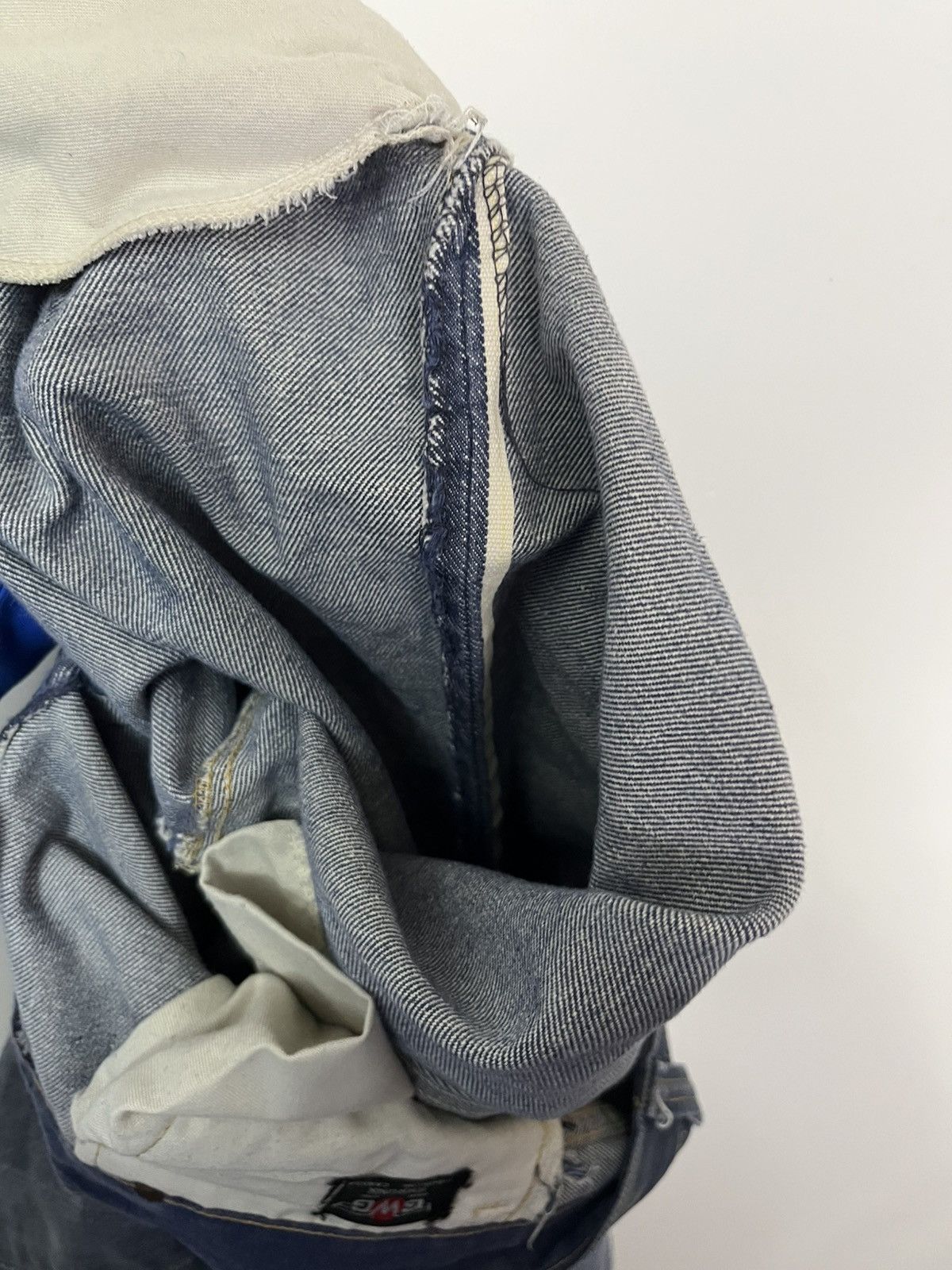 Other Great Western Garments Salvaged Denim Jeans 1950-1960 32x37 Size US 32 / EU 48 - 12 Thumbnail