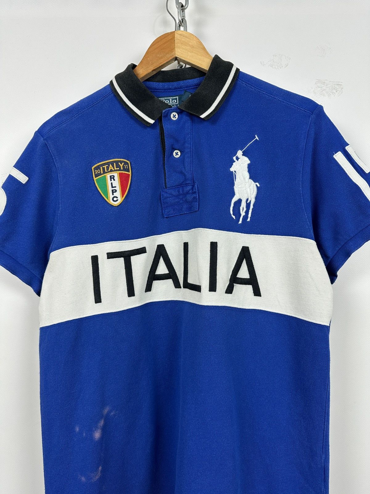 Polo Ralph Lauren Vintage Polo Ralph Lauren Italia Polo Y2K Chief Keef Size US M / EU 48-50 / 2 - 3 Thumbnail