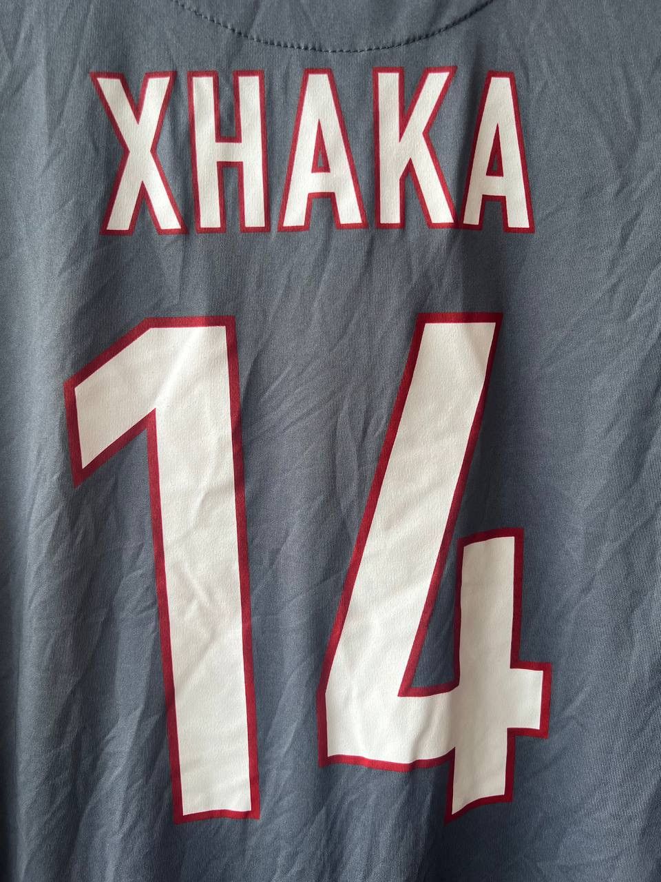 Macron 2016/17 ALBANIA TEAM #14 XHAKA THIRD SOCCER JERSEY SHIRT XL Size US XL / EU 56 / 4 - 8 Thumbnail