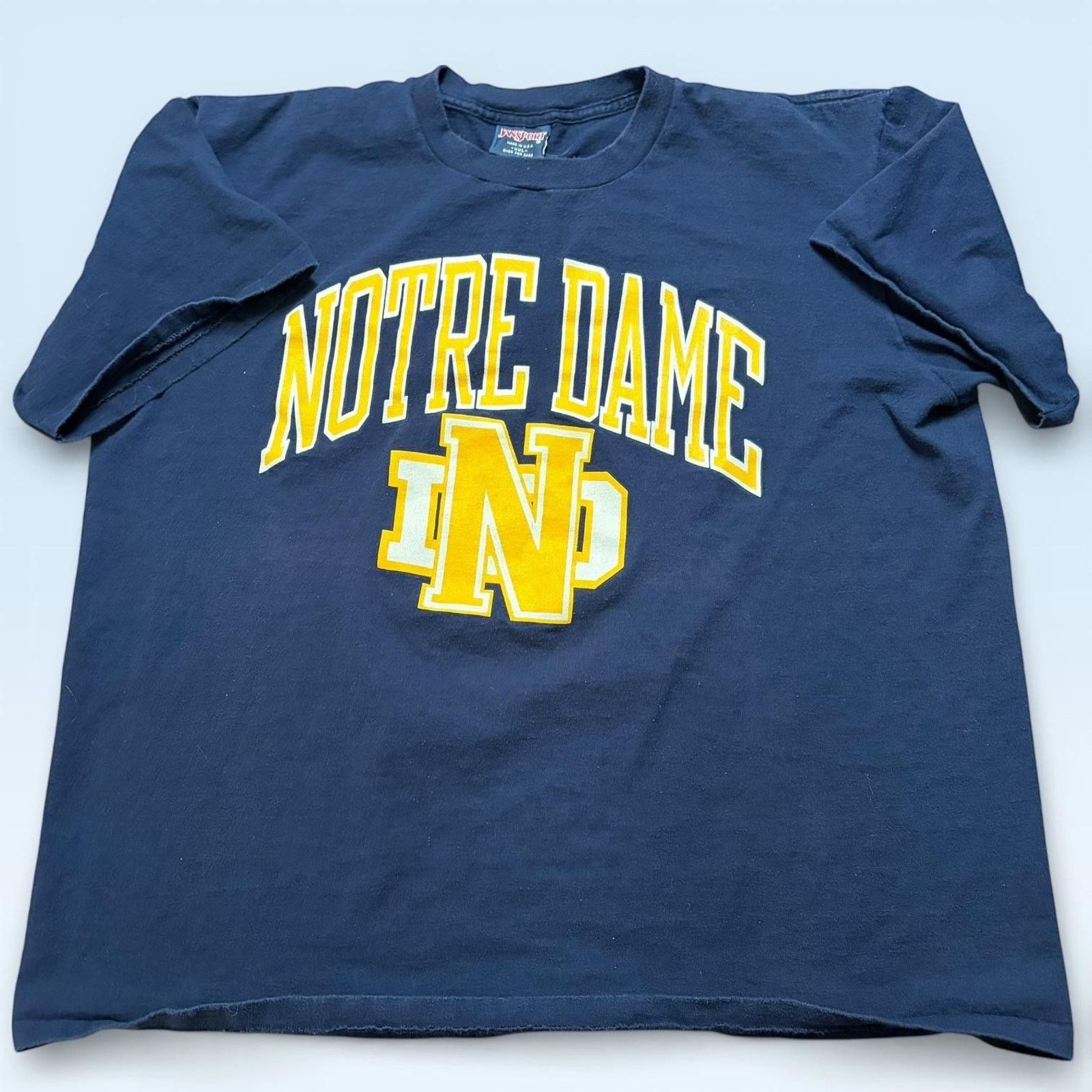 Jansport Vtg Notre Dame Fighting Irish Shirt Mens 2XL JanSport 90s Size US XXL / EU 58 / 5 - 1 Thumbnail