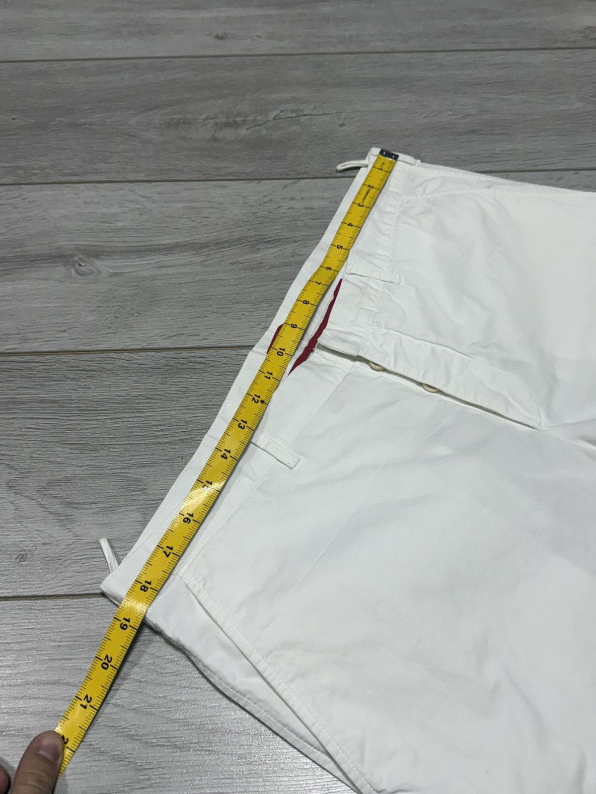 Prada Prada white tab straight pants vintage Size US 37 - 9 Thumbnail
