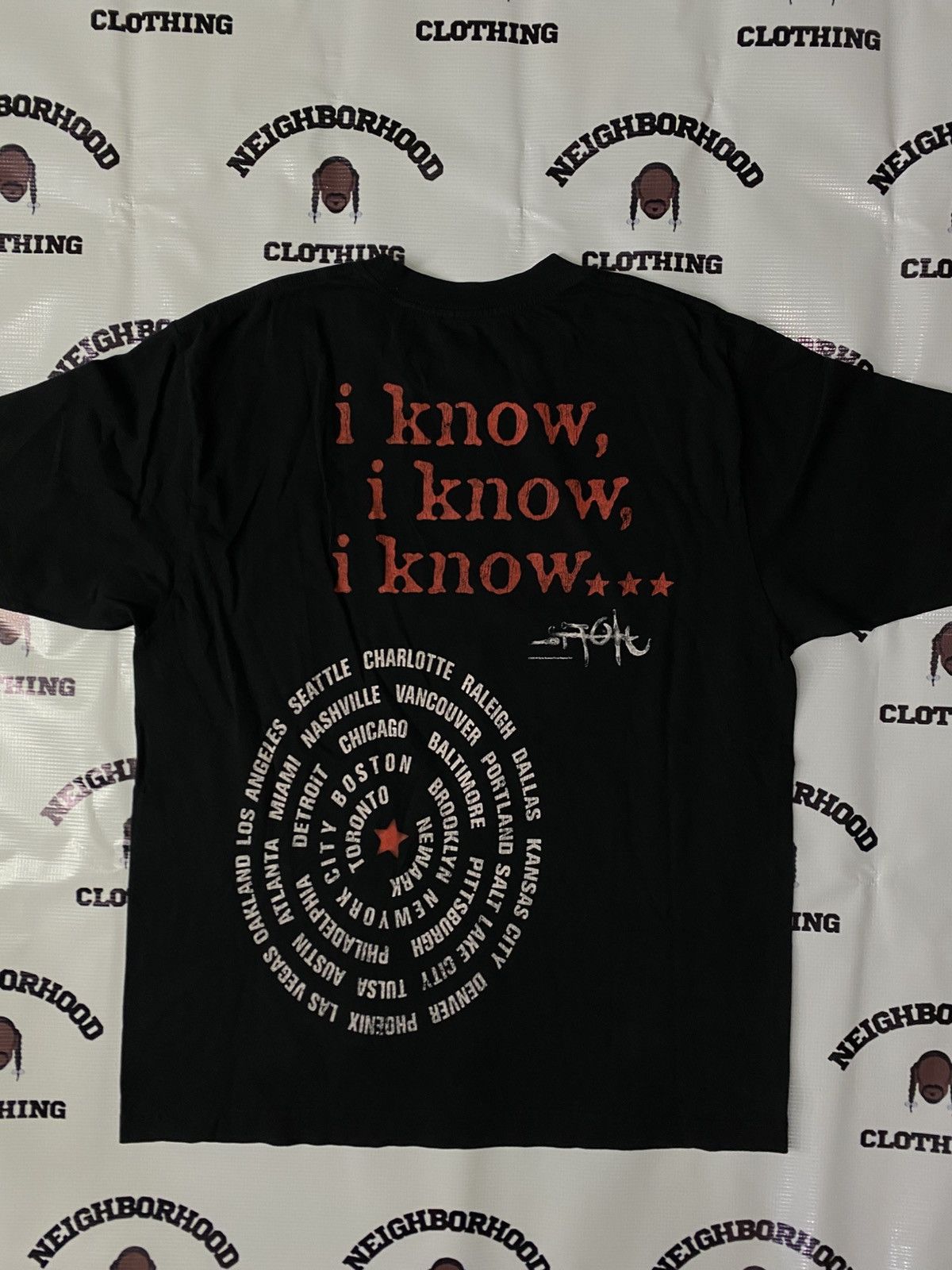 Travis Scott TRAVIS SCOTT UTOPIA TOUR TEE. Size US L / EU 52-54 / 3 - 9 Thumbnail