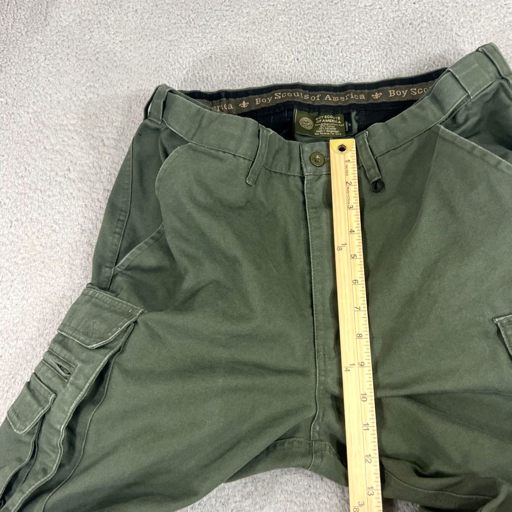 Vintage Boy Scouts of America Convertible Uniform Pant Green 32 Classic Convertible Mens Pants Size US 32 / EU 48 - 4 Thumbnail