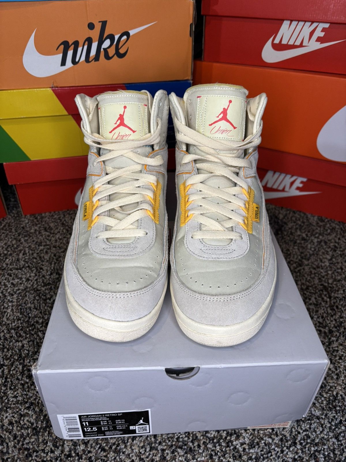 Jordan Brand × Union LA Union LA X Air Jordan 2 Retro SP ‘rattan’ Size US 11 / EU 44 - 2 Thumbnail
