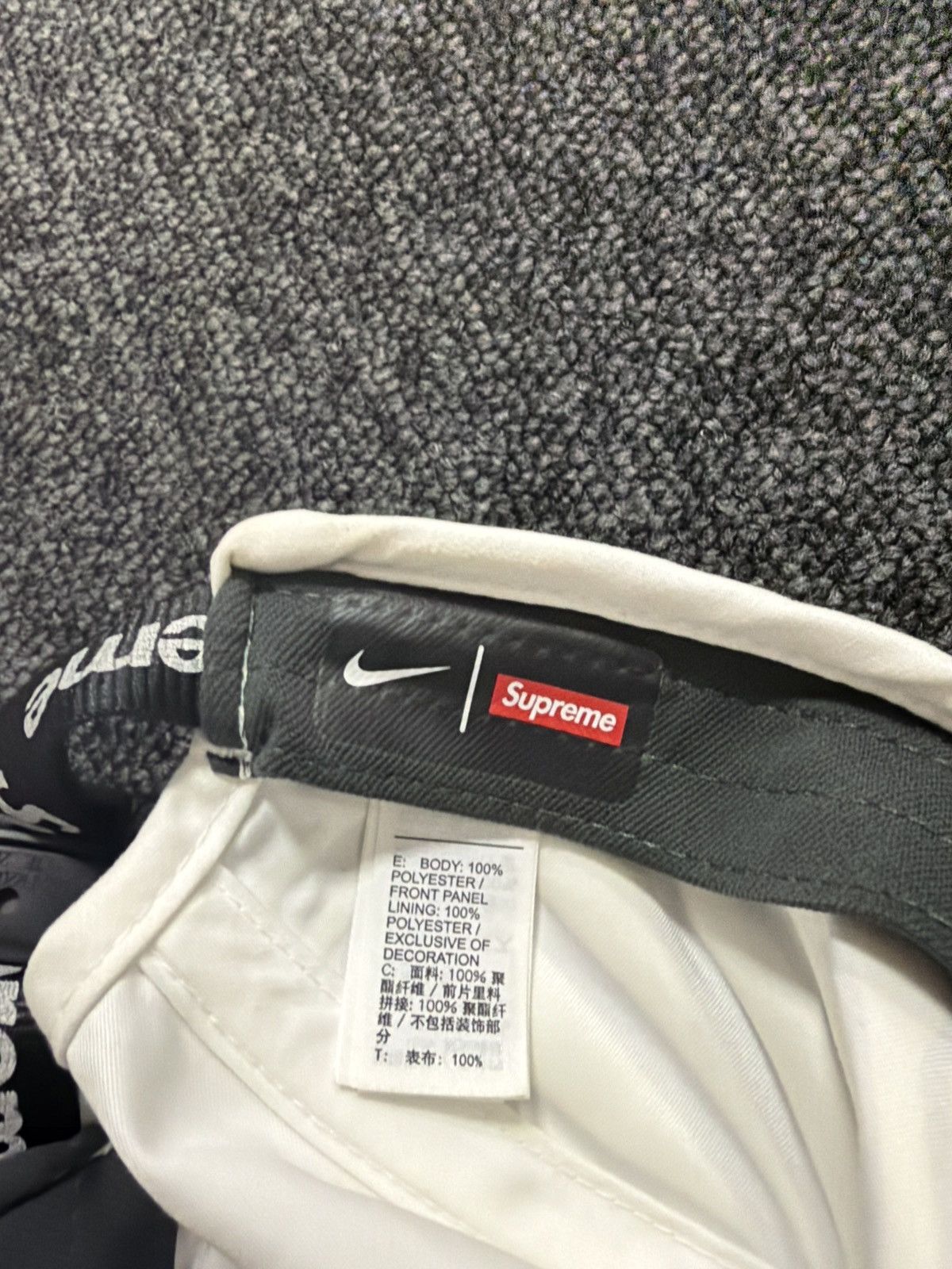 Nike × Supreme Supreme x Nike White TN Air Max Plus Cap / Hat Size ONE SIZE - 10 Thumbnail