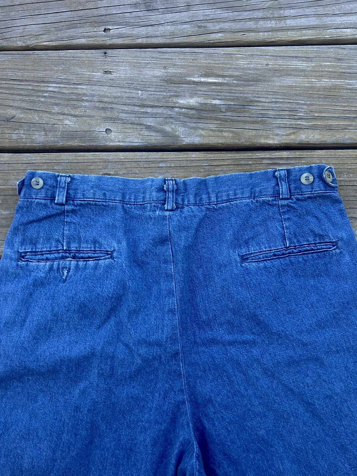 Denim & Supply Ralph Lauren Alexander Julian Denim Shorts Dark Wash Size US 32 / EU 48 - 4 Thumbnail