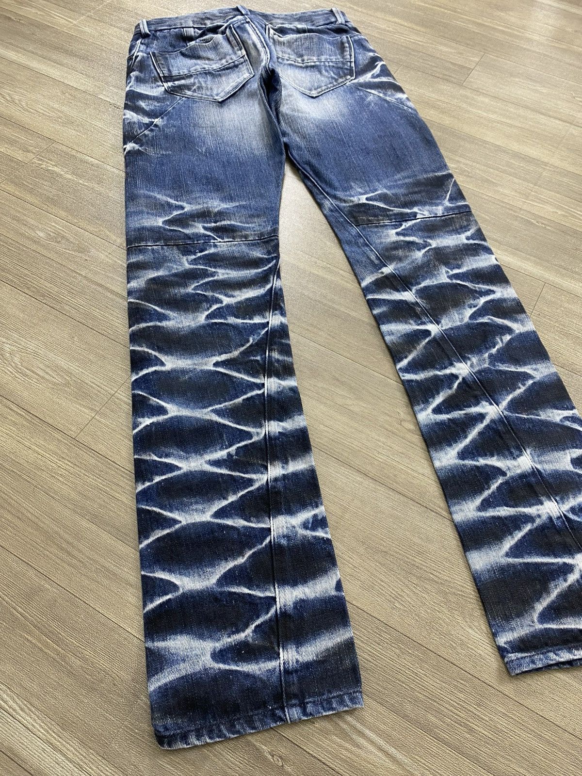 BUFFALO BOBS Buffalo Bobs Johnny Wolf Distressed Clawmark Mudmax Jeans Size US 32 / EU 48 - 17 Thumbnail