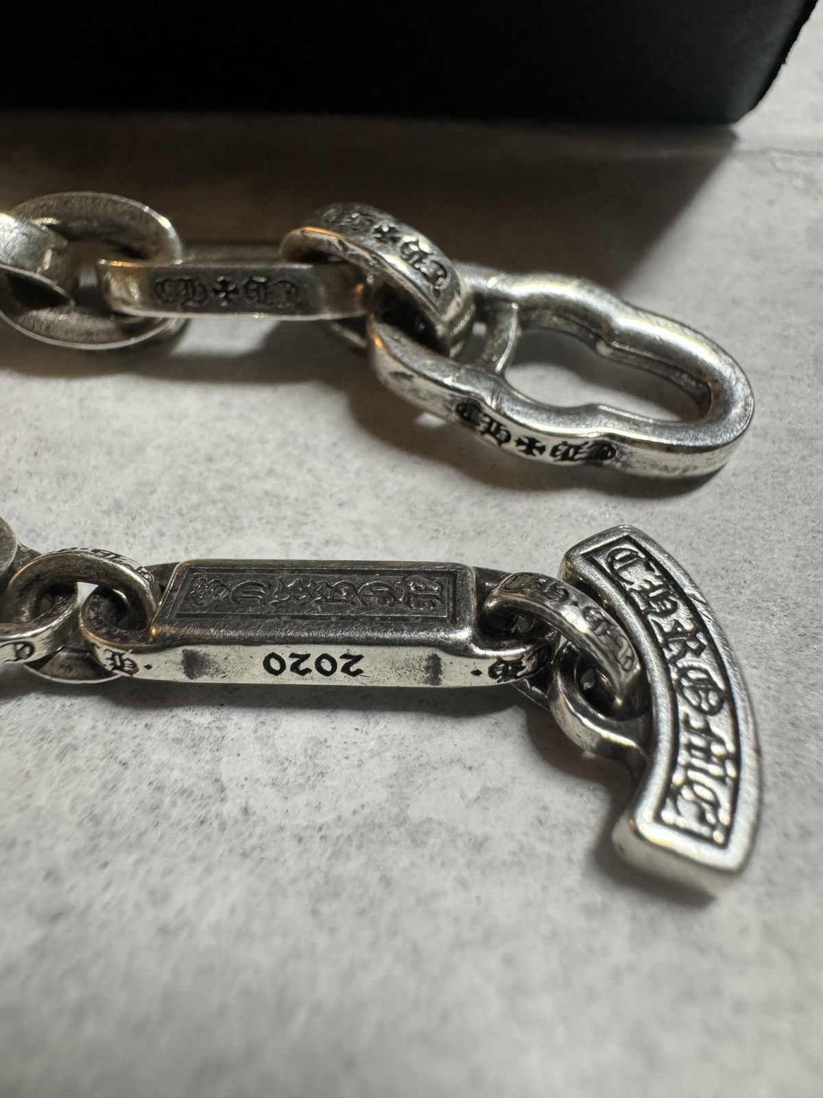 Chrome Hearts Chrome Hearts Paper Chain Bracelet Large Links Size ONE SIZE - 13 Thumbnail