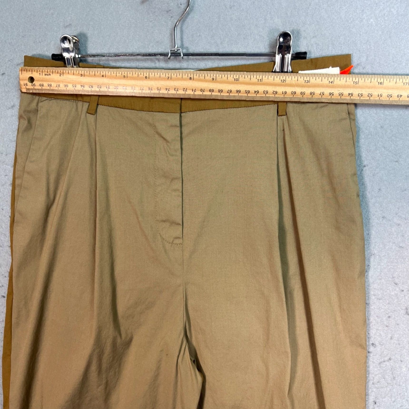 Loreak Mendian Loreak Mendian Womens Chino Pants Regular Size 38 Beige Cotton Blend 28 Inseam 2 Tone Tan Casual Event 90s (if applicable) Womens Size 26" / US 2 / IT 38 - 6 Thumbnail
