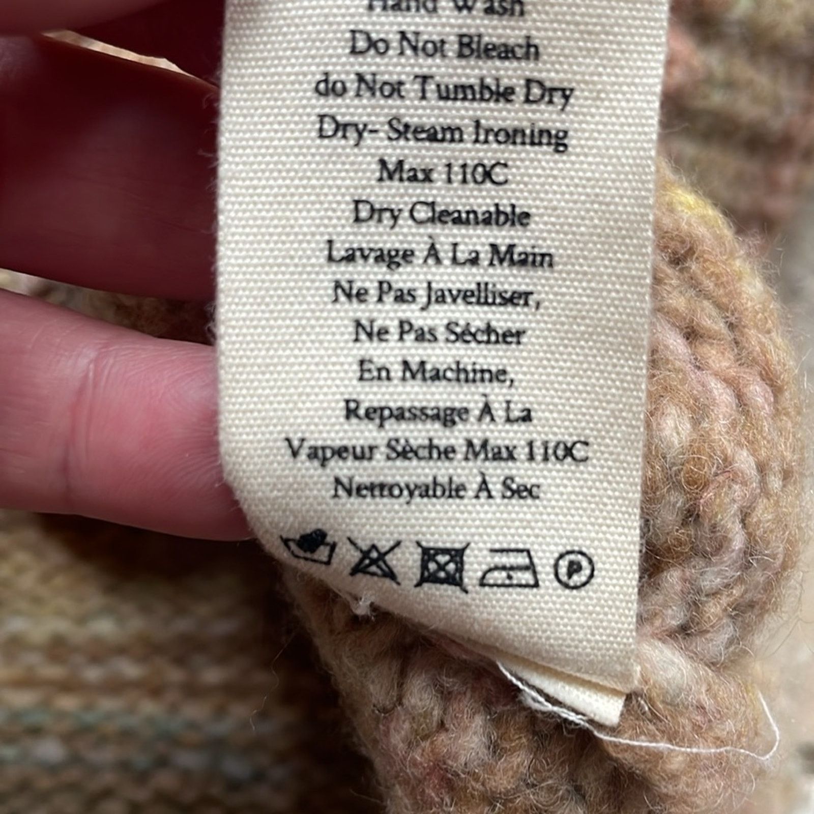 LoveShackFancy LOVESHACKFANCY Wilford Boyfriend Cardigan Harvest Oat Size XS / US 0-2 / IT 36-38 - 13 Thumbnail