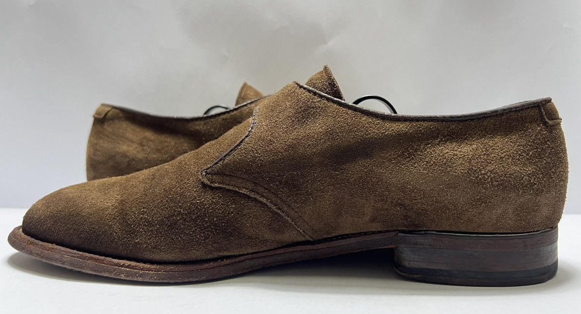 Alden Alden - Plain Toe Suede Monk Strap Derby Size US 8 / EU 41 - 7 Thumbnail