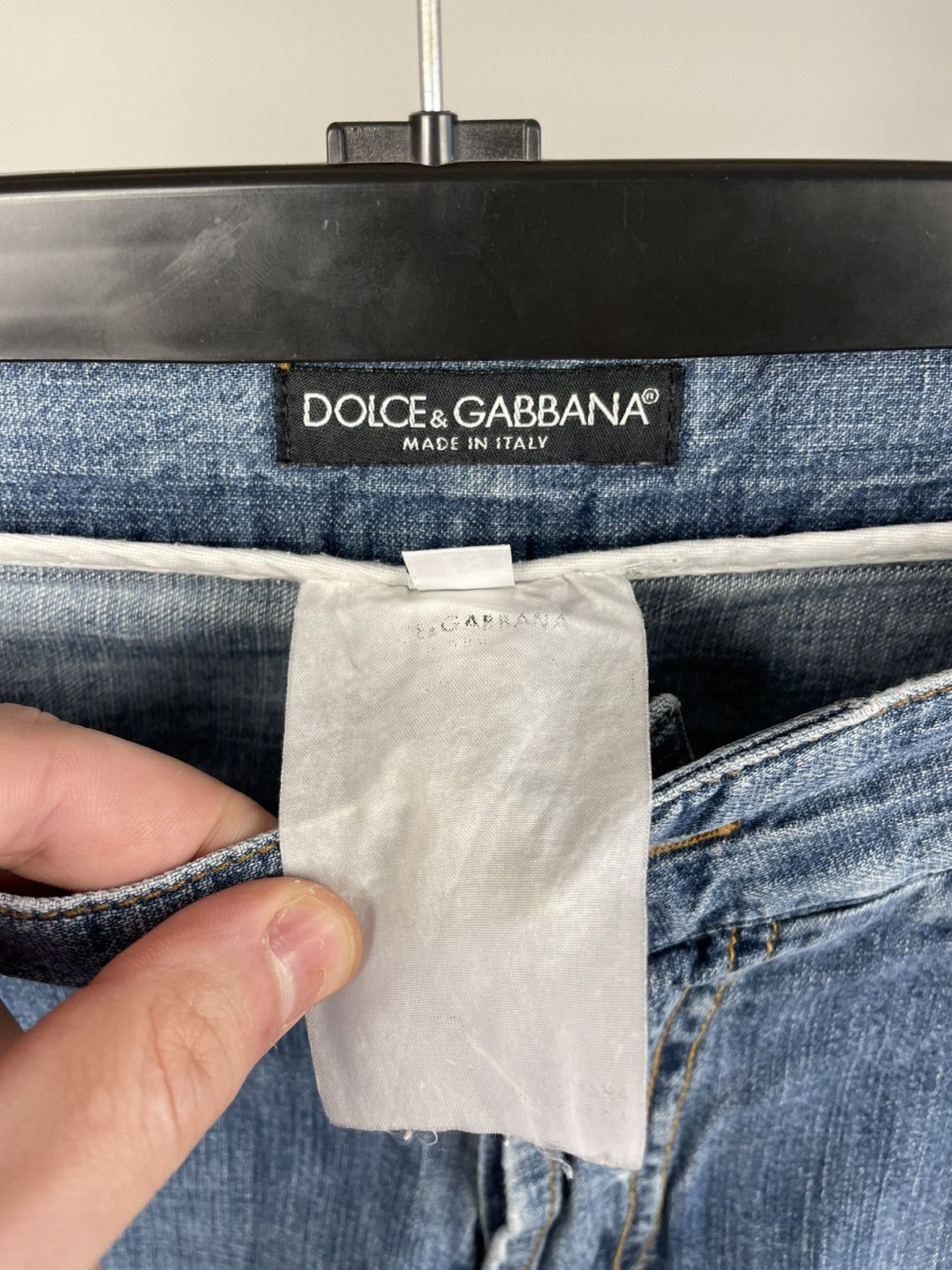 Dolce & Gabbana Crazy vintage dolce gabbanna jeans size 32 (48) y2k Size US 32 / EU 48 - 6 Thumbnail