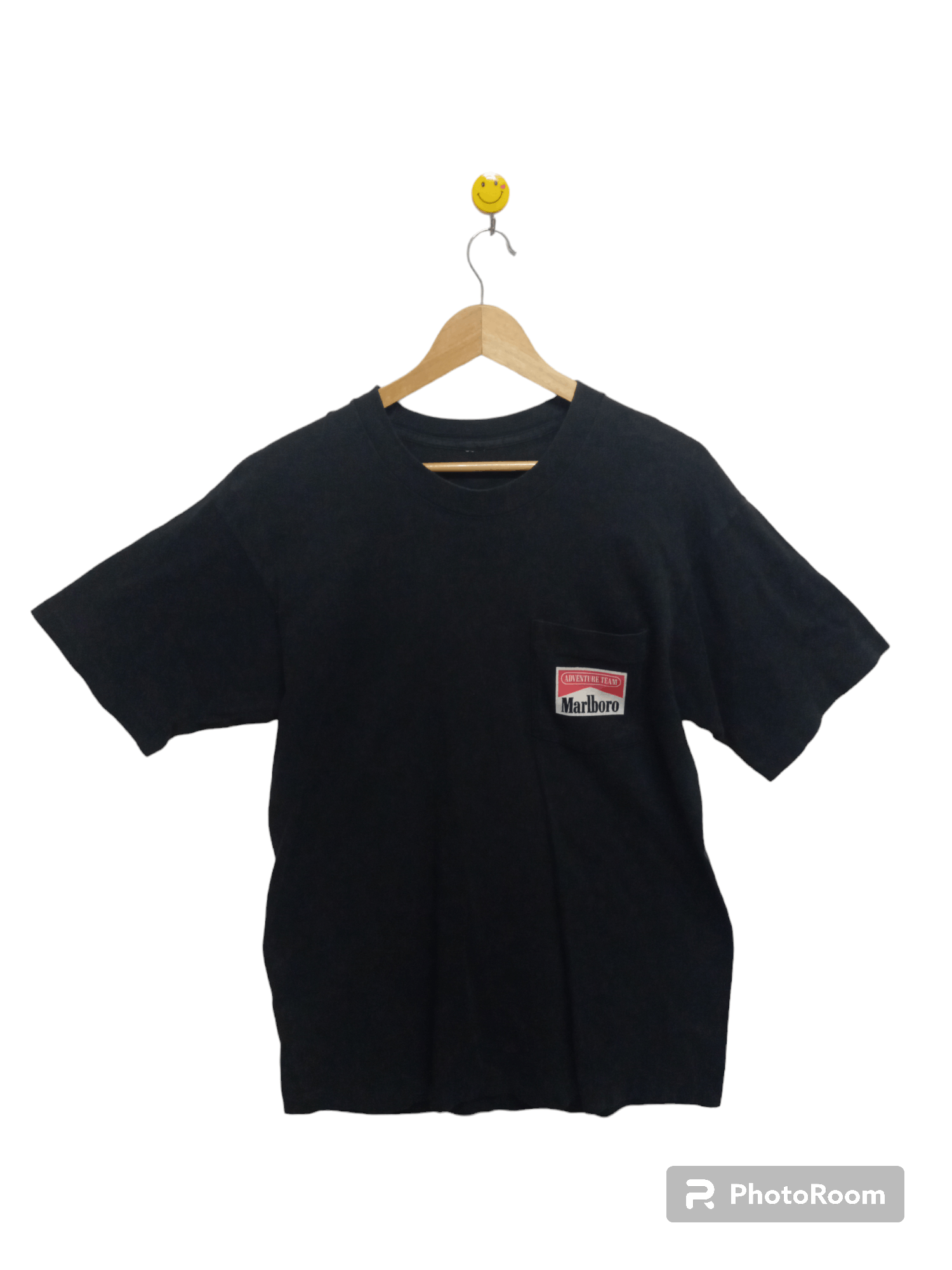 image of Vintage Marlboro Adventure Team Tee in Black, Men's (Size Medium)