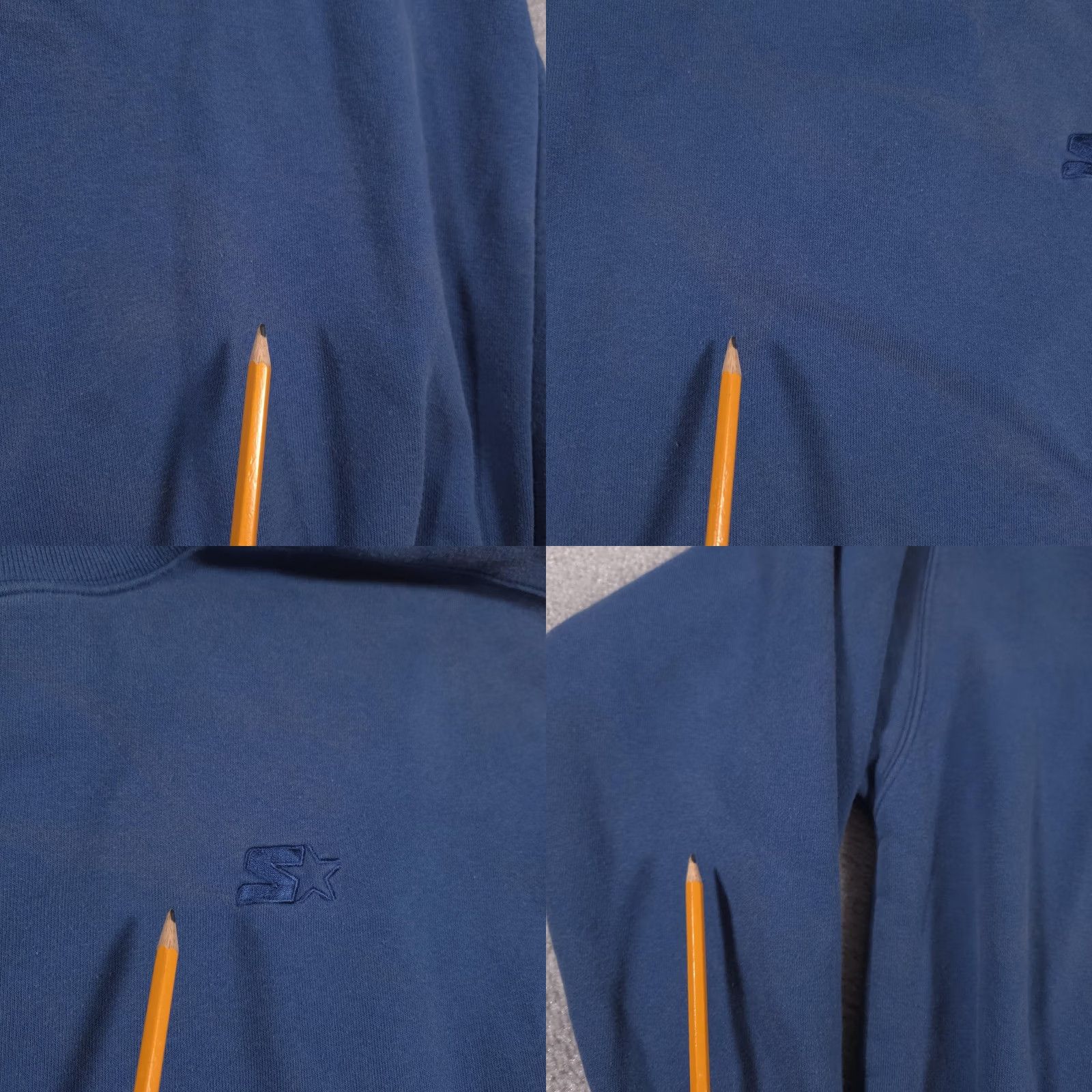 Starter VINTAGE Starter Sweatshirt Mens Large Blue Crewneck Pullover Embroidered Tonal Logo Size US L / EU 52-54 / 3 - 8 Thumbnail