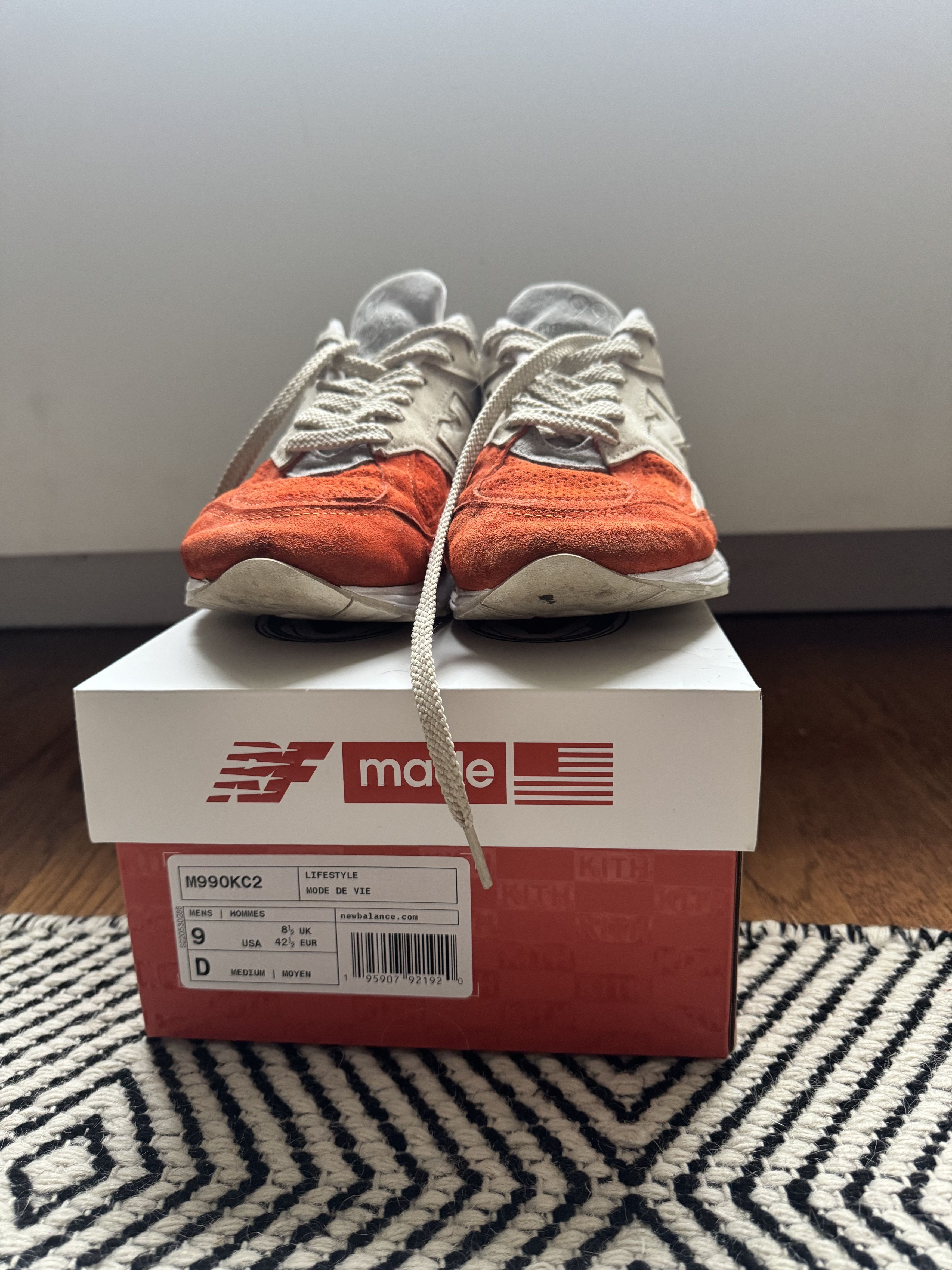 Kith × New Balance New Balance 990v2 Kith Cyclades Size US 9 / EU 42 - 2 Thumbnail