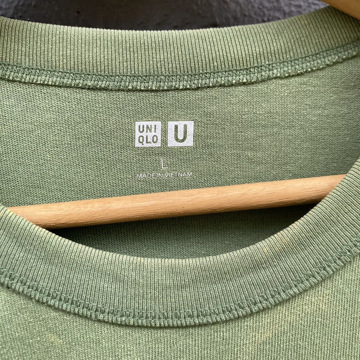 Lemaire × Uniqlo Thrashed Faded Lemaire x Uniqlo ERD GRUNGE PLAIN T-SHIRT Size US L / EU 52-54 / 3 - 3 Thumbnail
