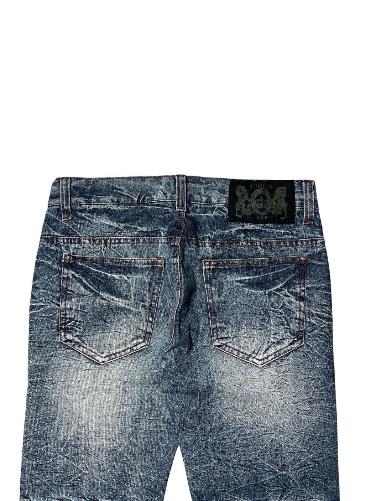 Japanese Brand Vintage Lowbox Y2k Undercover Style Distressed Pants Size US 30 / EU 46 - 9 Thumbnail
