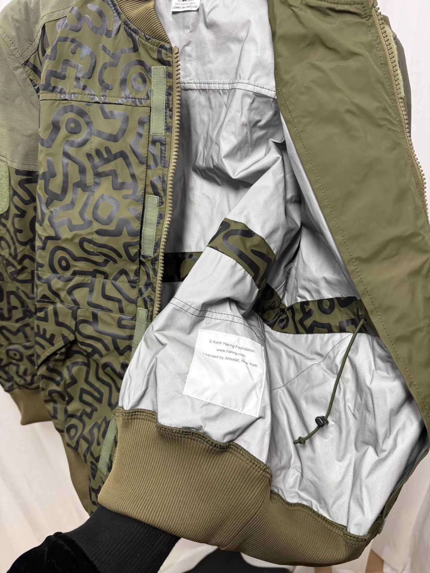 Junya Watanabe Junya Watanabe Artist Collaboration Windbreaker Bomber K20 Size US S / EU 44-46 / 1 - 8 Thumbnail