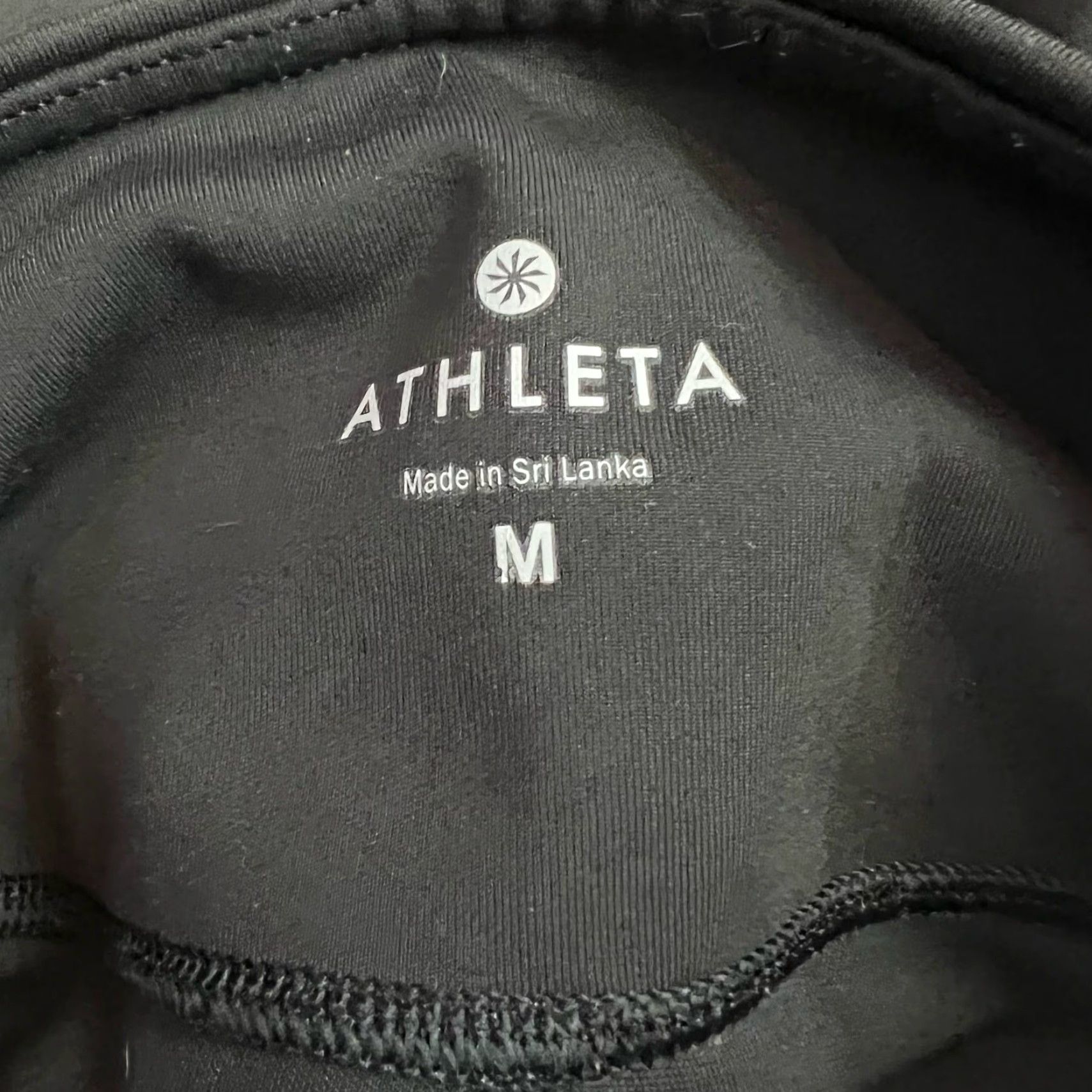 Athleta Athleta Legging Women Medium Stealth Tech 7/8 Tight Black, M, Regular, Women, Black, Leggings, Compression, Athleta, Stealth Tech, 7/8 Tight Size 32" / US 10 / IT 46 - 5 Thumbnail