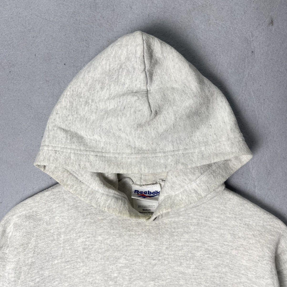 Reebok Vintage Reebok Big Logo Hoodie USA Made Size US M / EU 48-50 / 2 - 2 Thumbnail