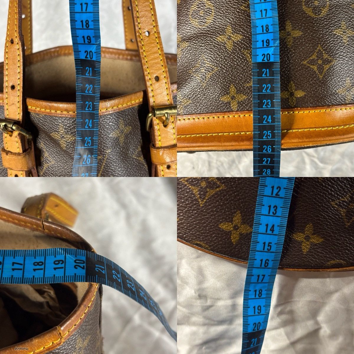 Louis Vuitton (heavy worn) Louis Vuitton Bucket Size ONE SIZE - 21 Thumbnail