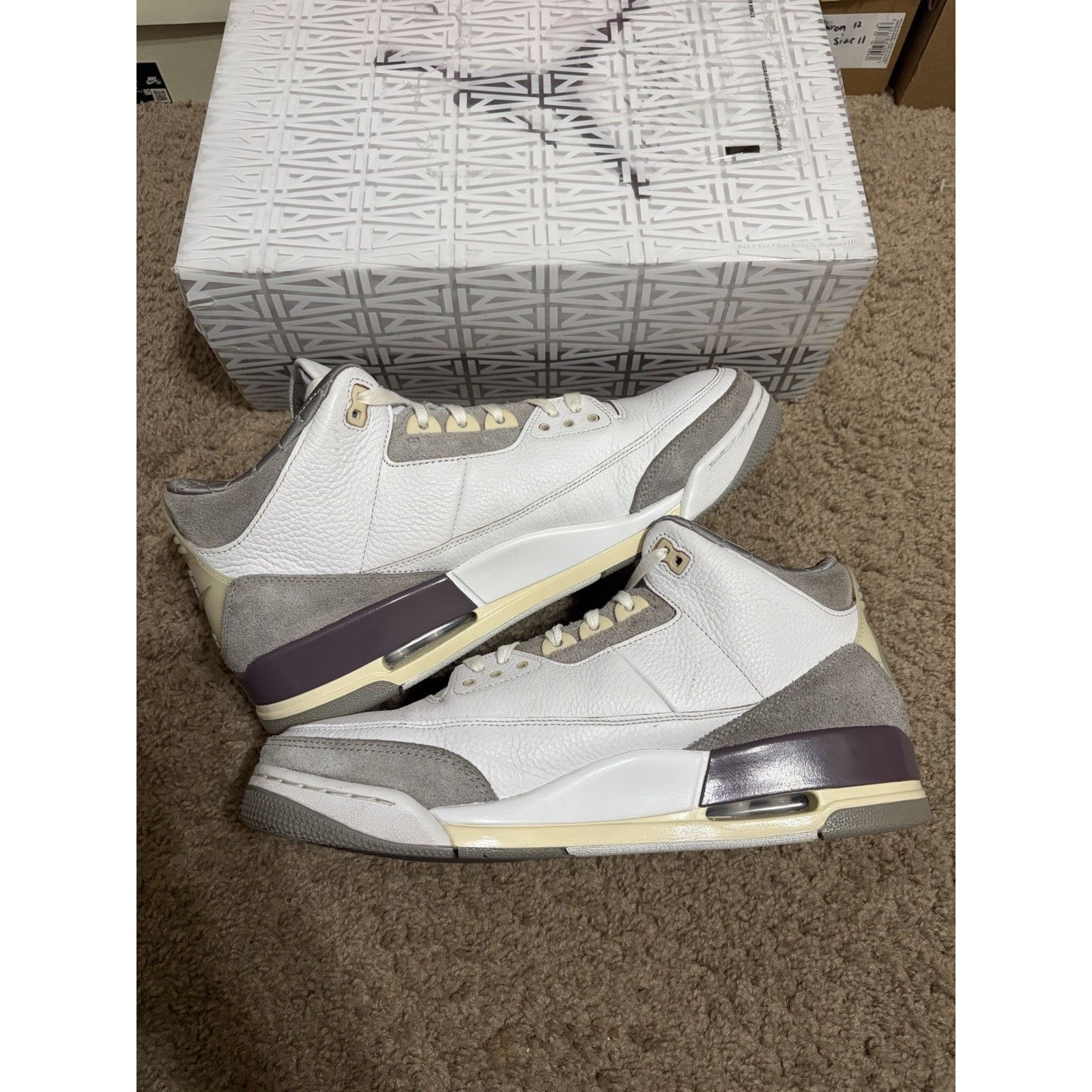 Jordan Brand Size 14.5W - Jordan 3 Retro SP A Ma Maniére (DH3434-110) Size US 13 / EU 46 - 3 Thumbnail