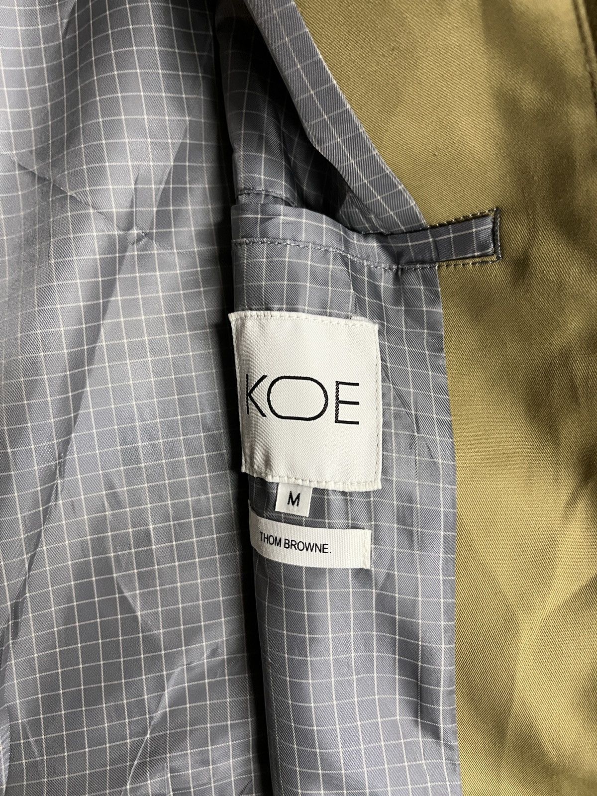 Thom Browne Thome Browne x KOE Tape Seamed Trench Long Coat Overcoat Size US M / EU 48-50 / 2 - 12 Thumbnail