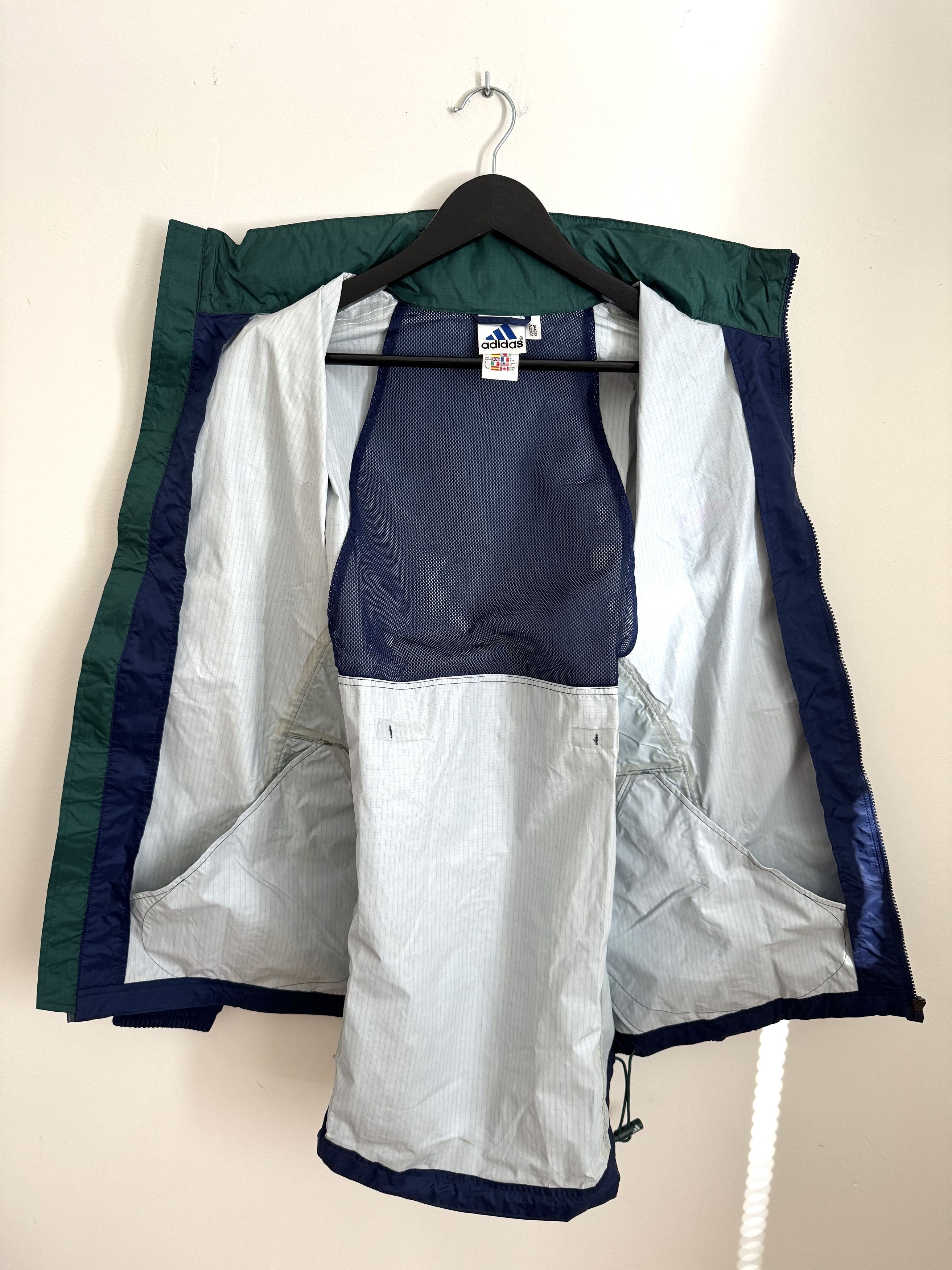 Adidas Adidas SK Rapid Wien Windbreaker Soccer Football Jacket Size US M / EU 48-50 / 2 - 2 Thumbnail