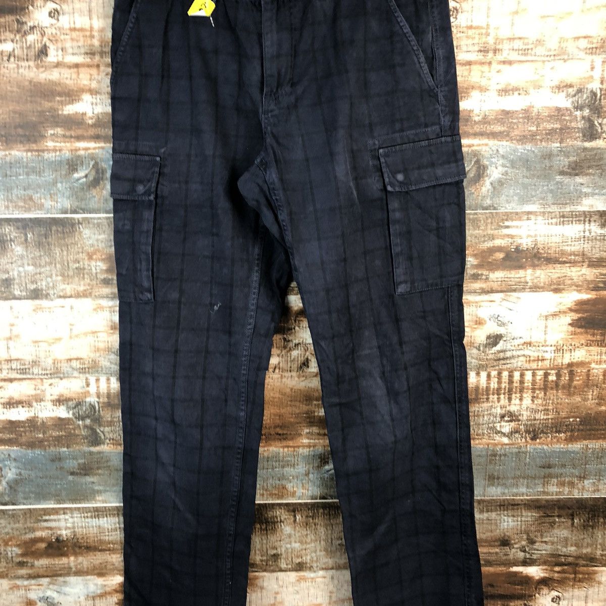Comme Ca Ism DL Comme Ca Ism checkered Cargo Multipocket Pants #C644 Size US 32 / EU 48 - 5 Thumbnail