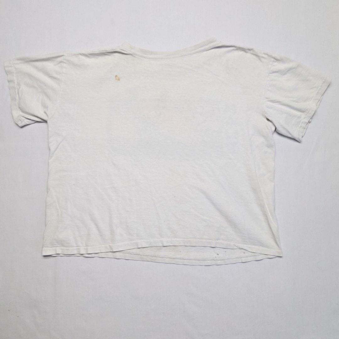 Vintage Vintage Maui Graphic Tee White Cropped Womens Large Shirt Size L / US 10 / IT 46 - 9 Thumbnail