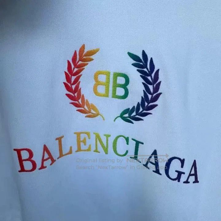 Balenciaga Balenciaga Rainbow Wheat Ear Hoodie. Size US M / EU 48-50 / 2 - 2 Thumbnail