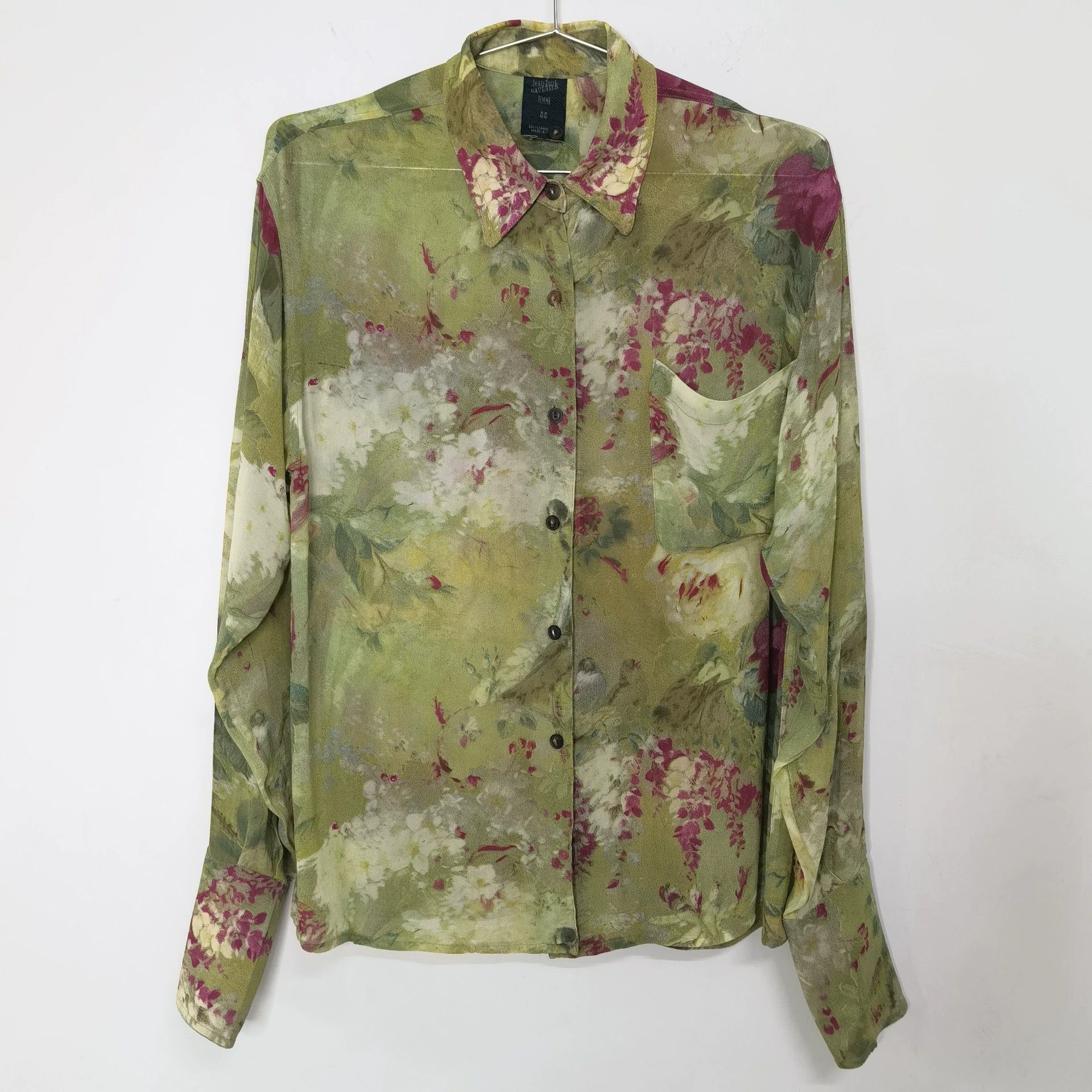 Jean Paul Gaultier Jean Paul Gaultier Silk shirt Size US XXL / EU 58 / 5 - 1 Thumbnail