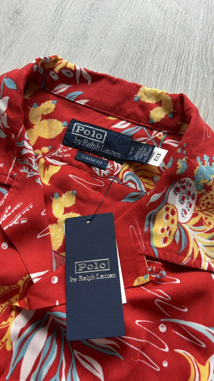 Polo Ralph Lauren Polo Ralph Lauren Camp Shirt Red Hawaiian Tropical Shirt Size US M / EU 48-50 / 2 - 6 Thumbnail