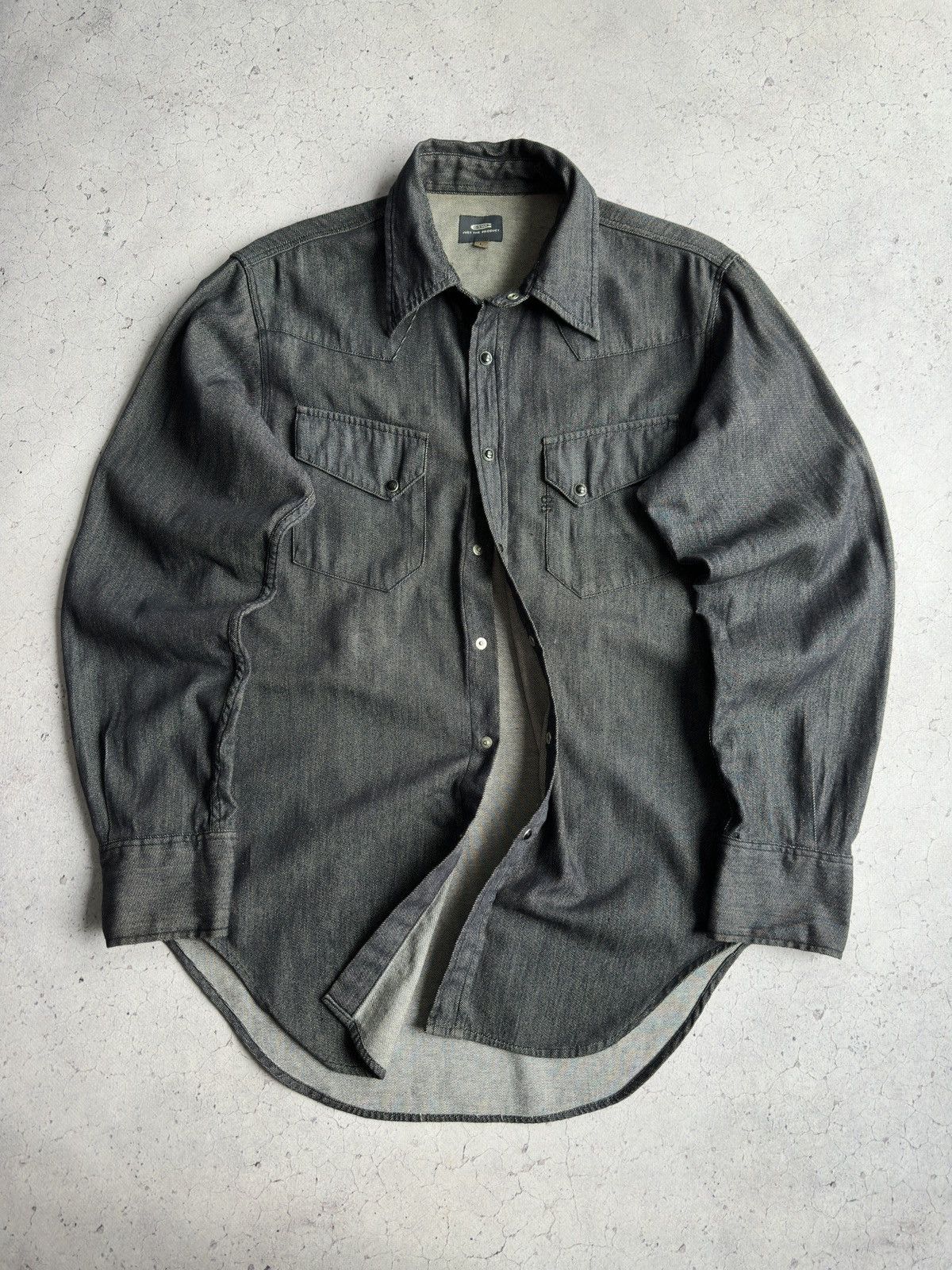 G-Star Vintage G-Star Raw Denim Western Snap Button Shirt Size US L / EU 52-54 / 3 - 1 Thumbnail