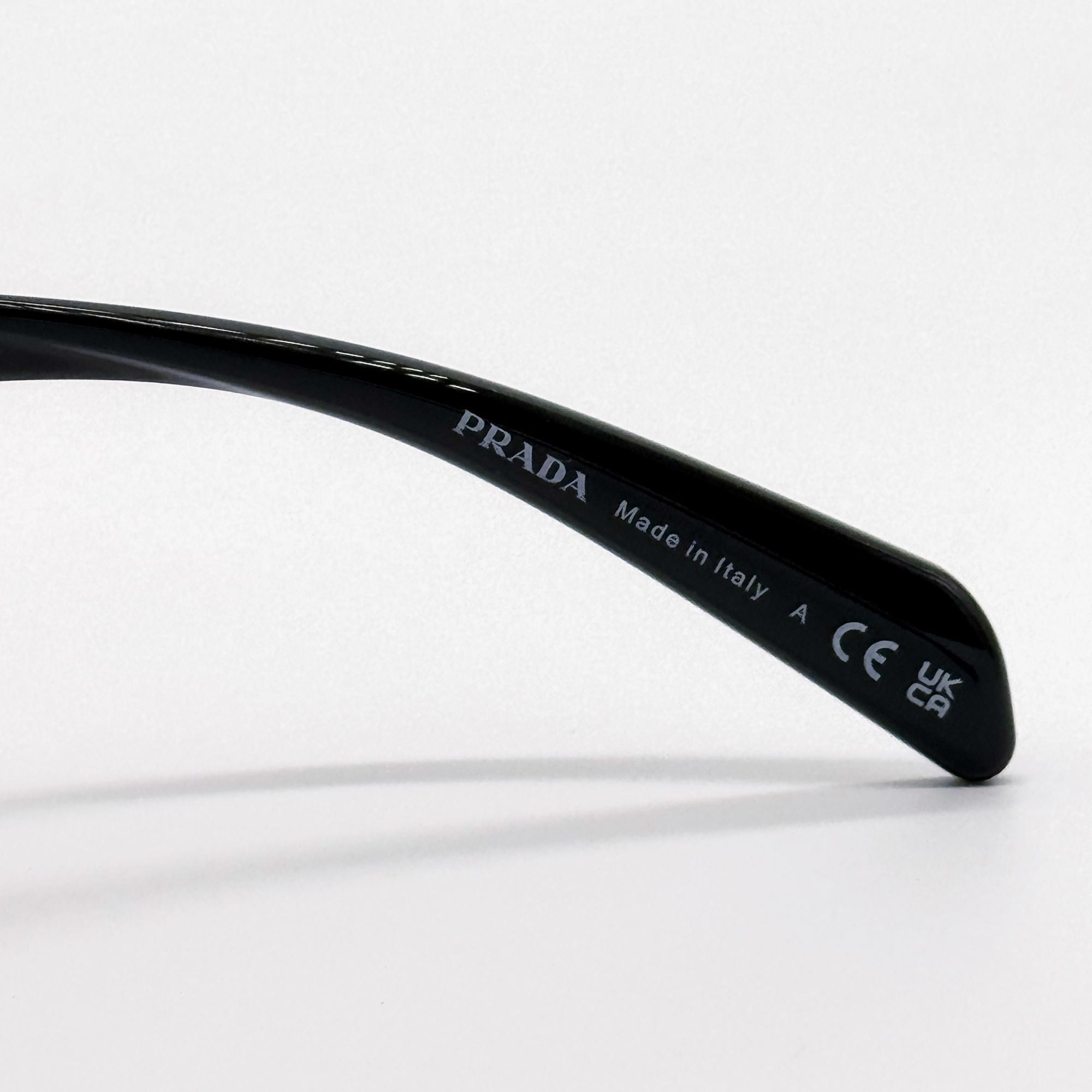 Prada NEW PRADA SUNGLASSES PRA18S 1AB5S0 BLACK PR A18S, SPR A18S Size ONE SIZE - 8 Thumbnail