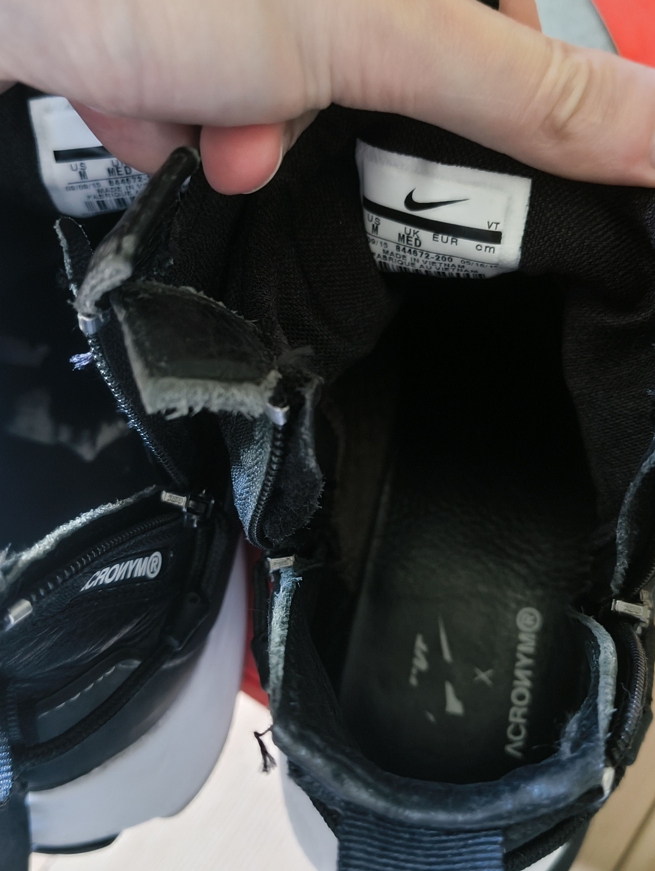 Acronym × Nike Acronym x Nike Presto Olive Black Size M Size US 11.5 / EU 44-45 - 4 Thumbnail