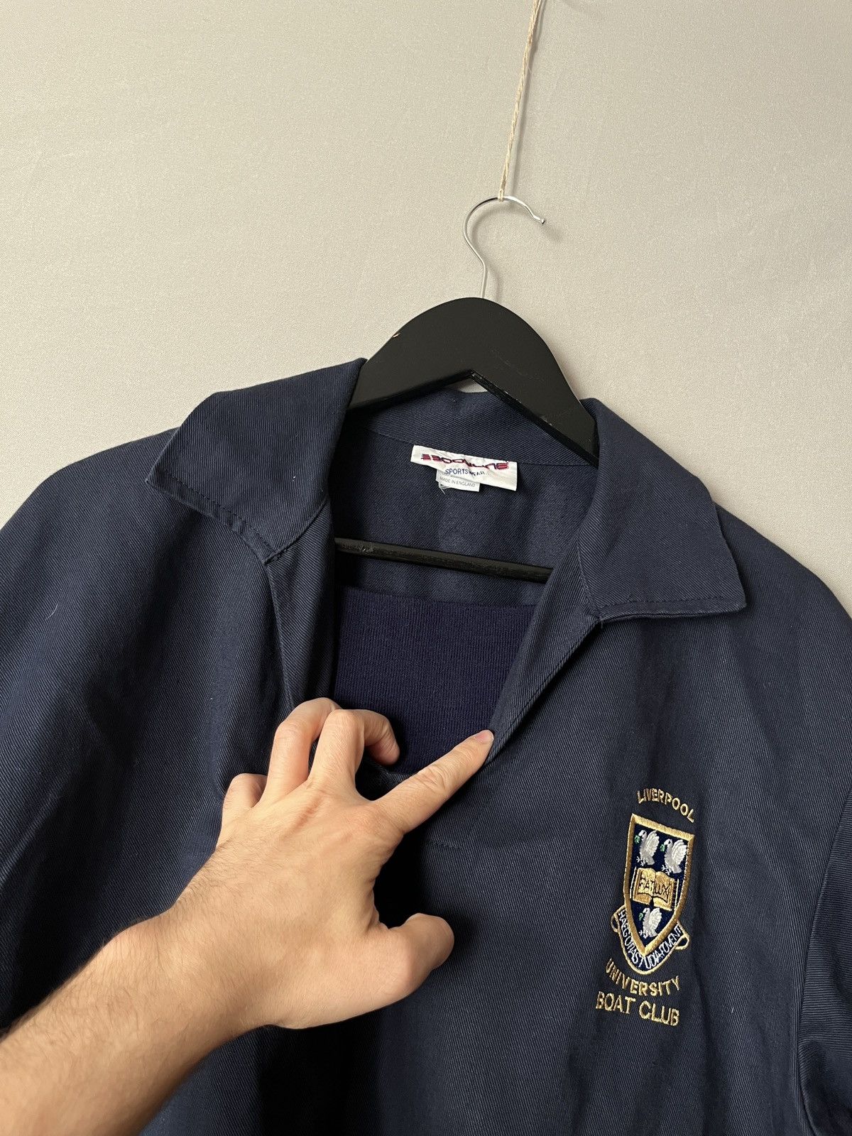 Vintage Liverpool University Boat Club Vintage Coach Pullover Shirt Size US S / EU 44-46 / 1 - 9 Thumbnail