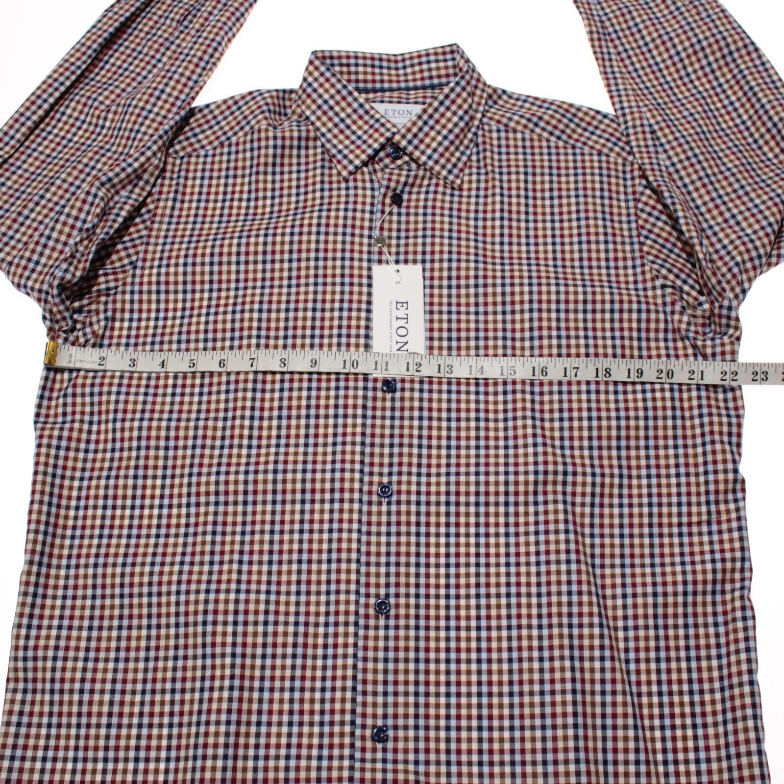 Eton Eton New with tags Shirt Size L US In Red Size US L / EU 52-54 / 3 - 4 Thumbnail