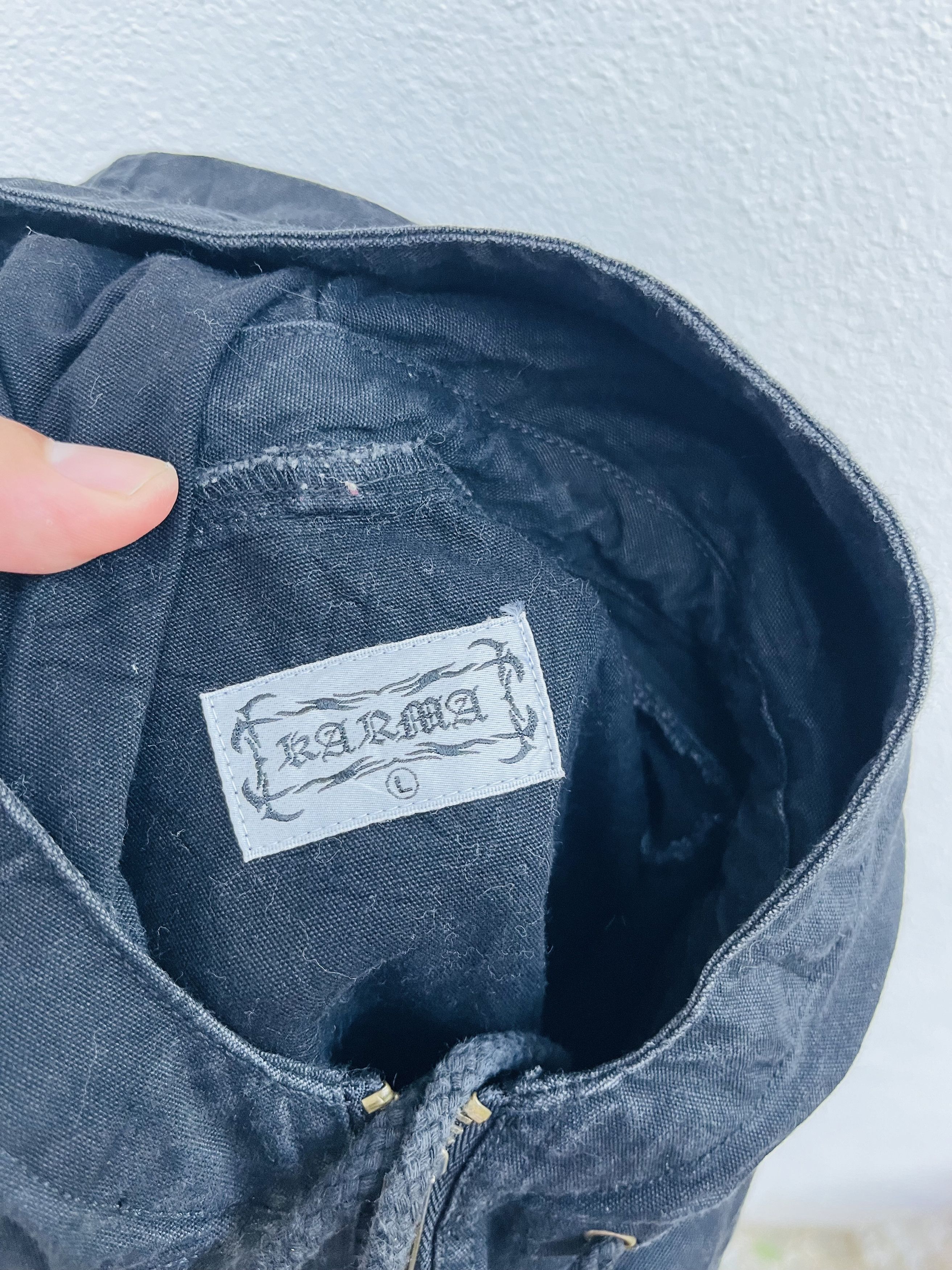 Japanese Brand × Vintage Vintage Karma Pocket Hip Hop Streetwear Fashion Style Size US XL / EU 56 / 4 - 12 Thumbnail